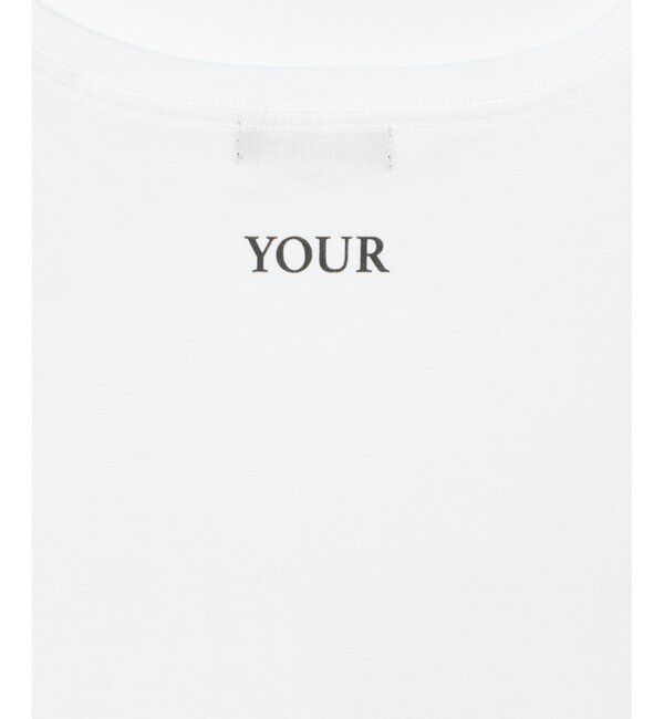 allureville「コンビフォントＴシャツ」|その他|