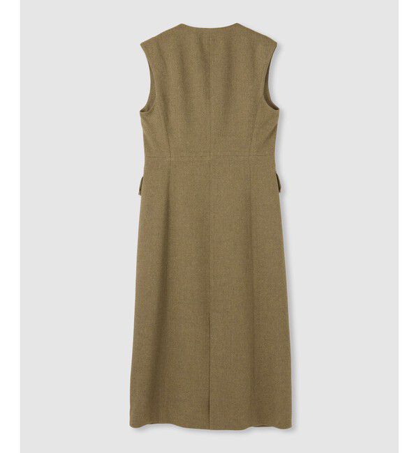 allureville「ツィードライクロングジレワンピース」|ワンピース|