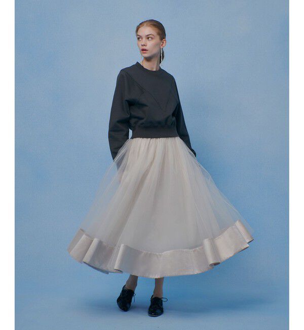 LOULOU WILLOUGHBY チュールスカート LOULOU WILLOUGHBY】チュールレイヤードスカート（LOULOU WILLOUGHBY