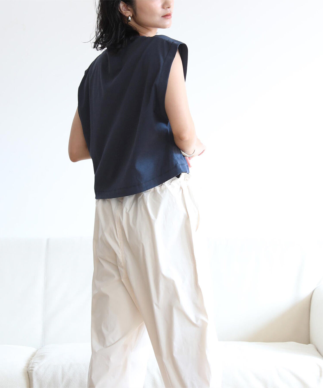 ur's「汗染み防止ワイドスリーブTシャツ」|Tシャツ・カットソー|