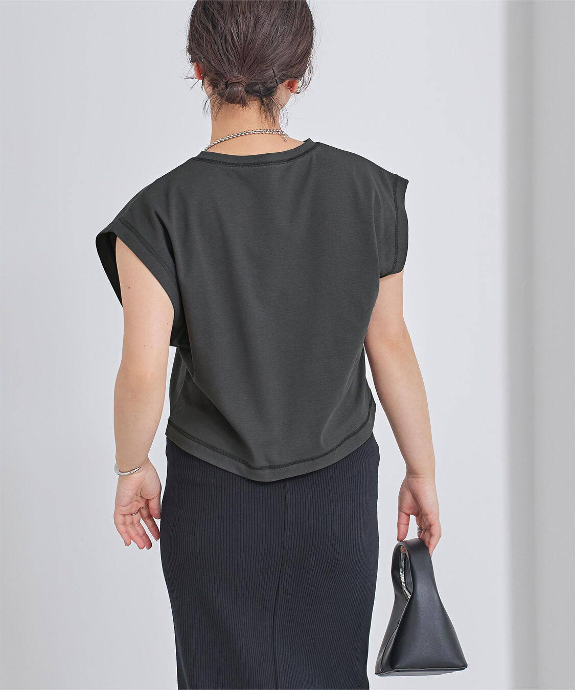 ur's「汗染み防止ワイドスリーブTシャツ」|Tシャツ・カットソー|