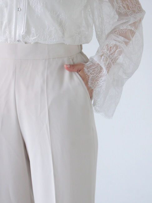 sm2rhythm「【セレモニーアイテム】ジョーゼットパンツ(セットアップ可)」|その他|