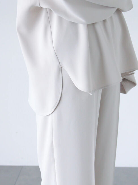 sm2rhythm「【セレモニーアイテム】ジョーゼットブラウス(セットアップ可)」|シャツ・ブラウス|