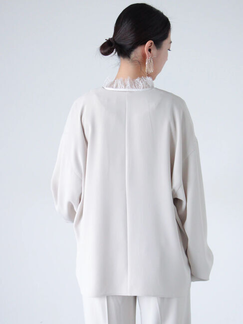 sm2rhythm「【セレモニーアイテム】ジョーゼットブラウス(セットアップ可)」|シャツ・ブラウス|