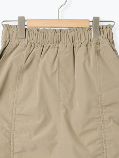 Samansa Mos2 blue「シャーリングスカート」|スカート|