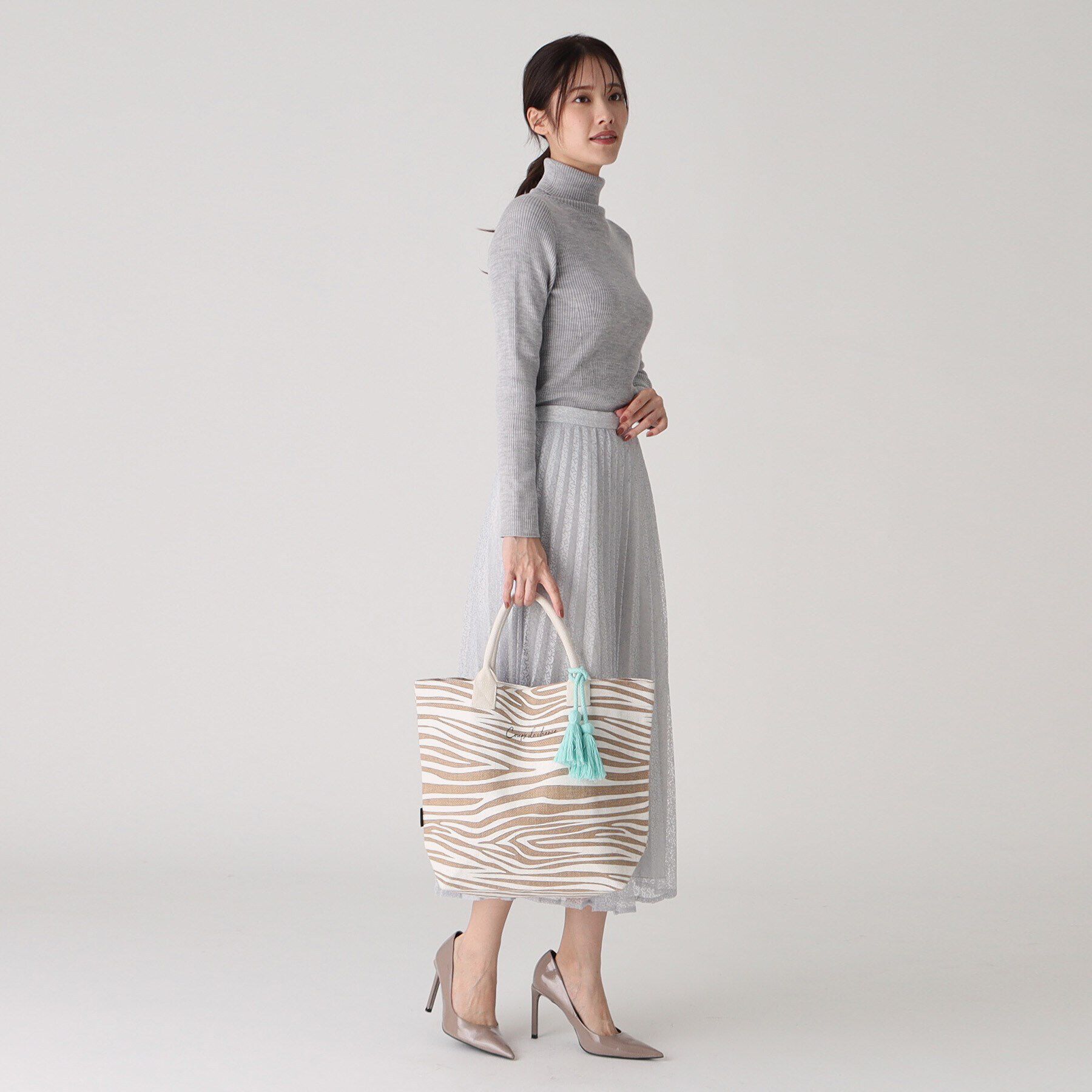 COUP DE CHANCE「天然素材・アニマルエコバッグ2」|トートバッグ|