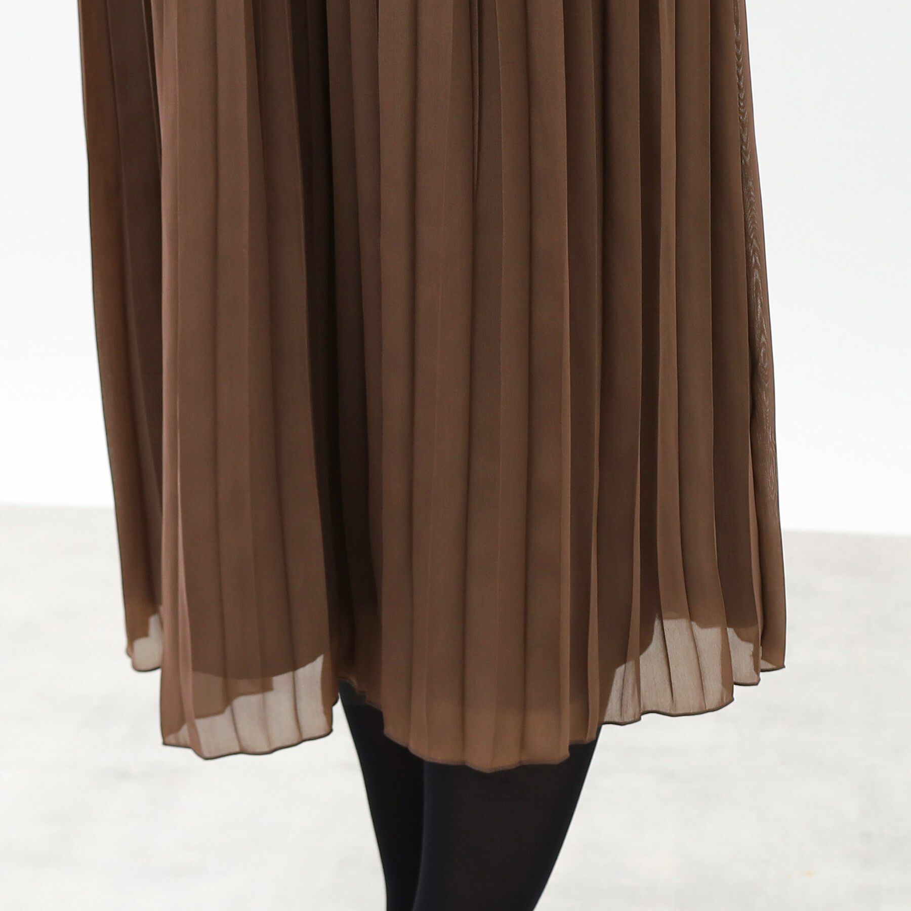 Reflect「【手洗い可】フィットアンドフレアワンピース」|ワンピース|