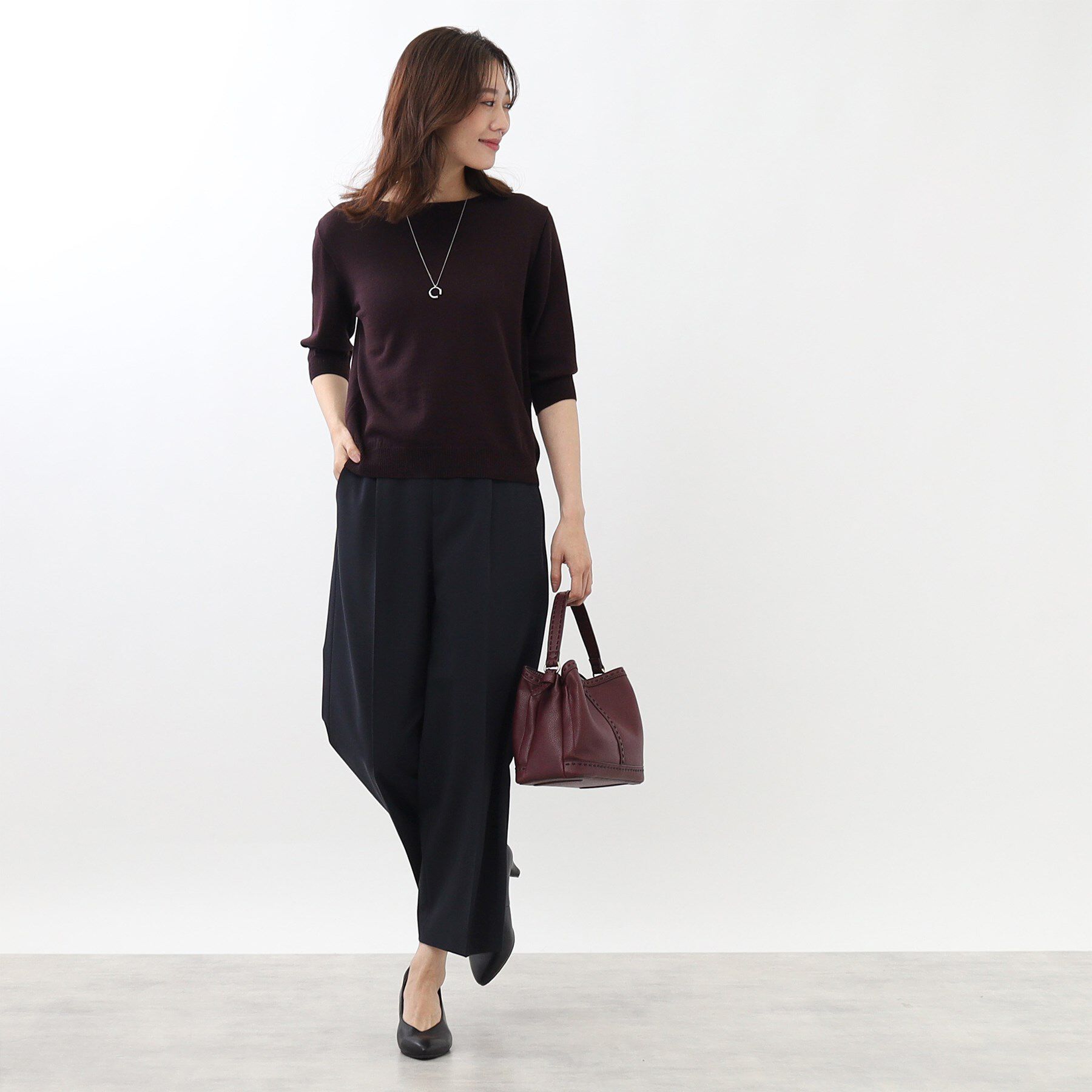 Reflect「【手洗い可】スタイルアップワイドパンツ」|その他|