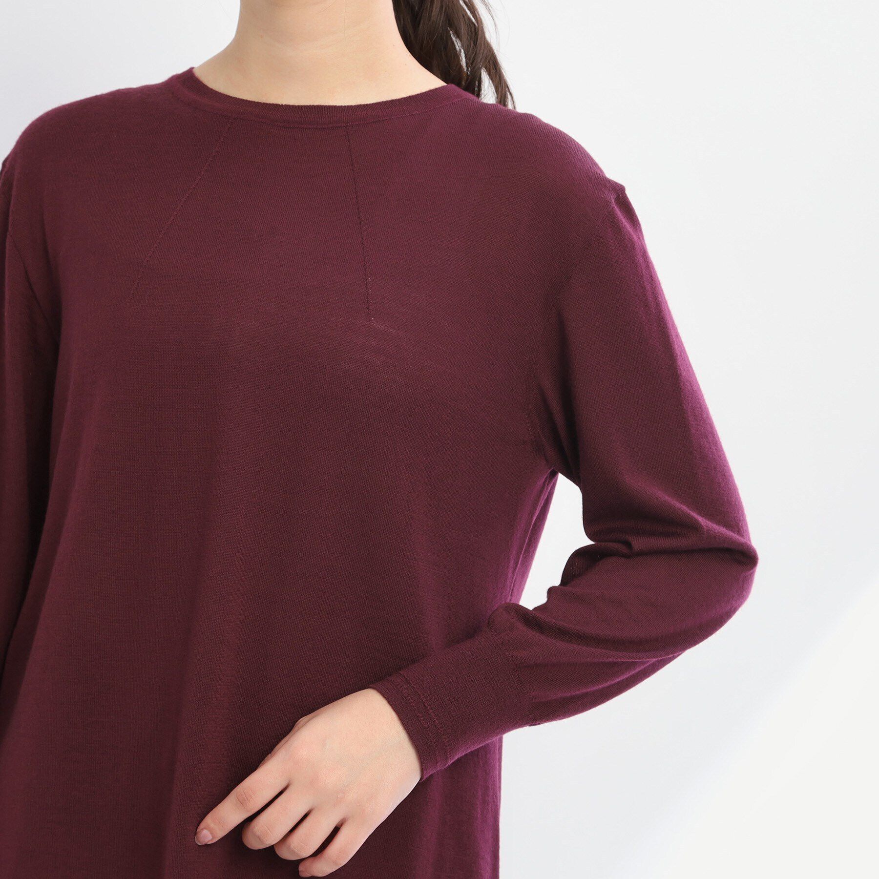 Reflect「【アンサンブル可能】きれいめベーシックニット」|ニット・セーター|