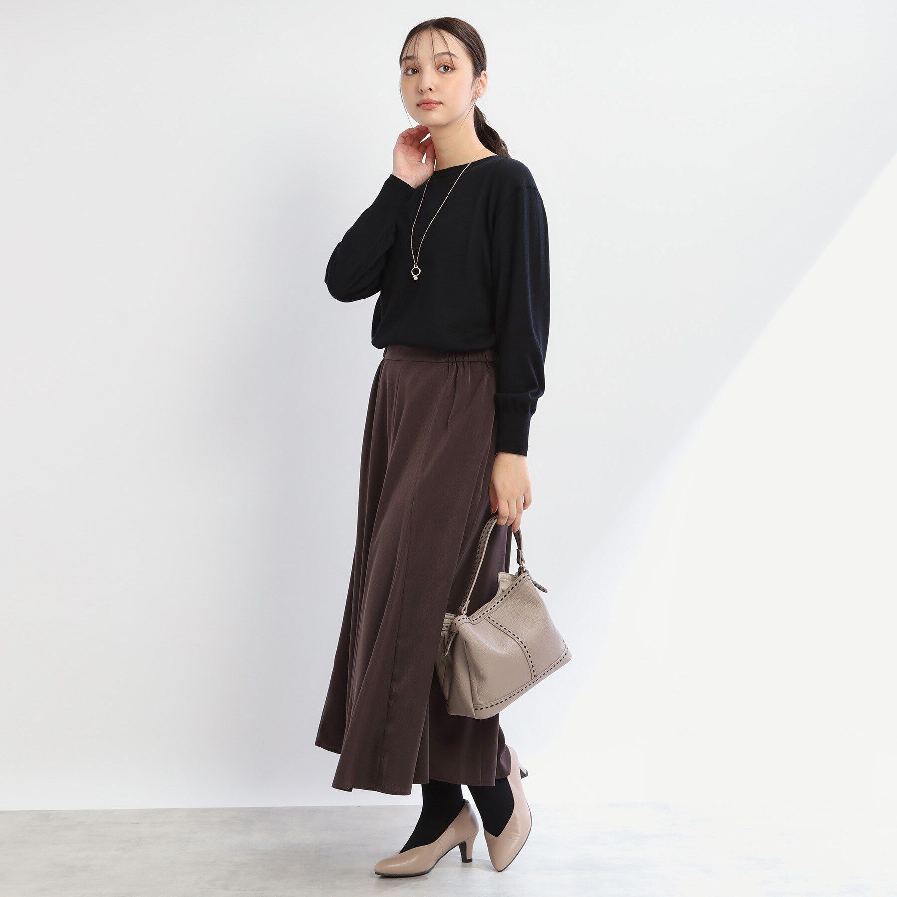 Reflect「【アンサンブル可能】きれいめベーシックニット」|ニット・セーター|