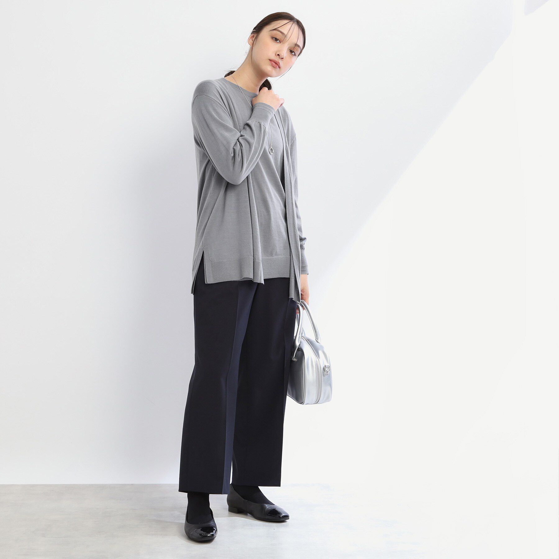 Reflect「【アンサンブル可能】着流しカーディガン」|カーディガン|