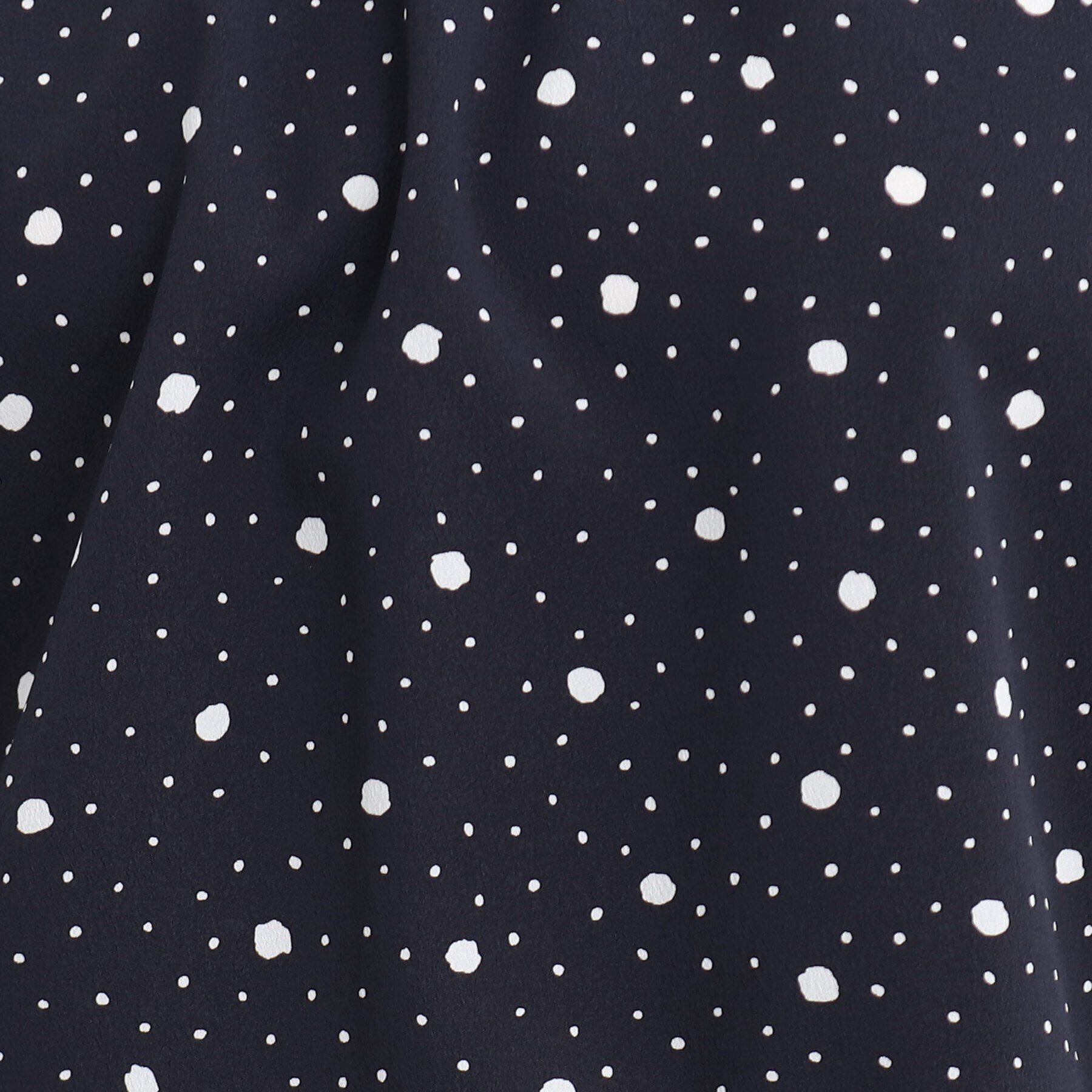 Reflect「【フォーマル/マシンウォッシュ可】ドットプリントブラウス」|シャツ・ブラウス|