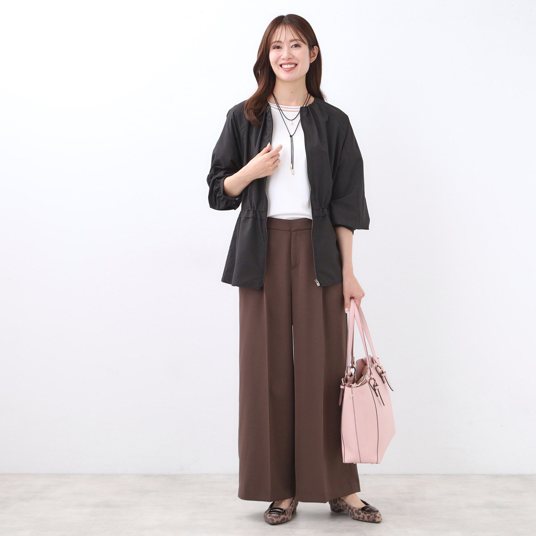 Reflect「【パンツにもスカートにも合わせやすい◎】ライティブルゾン」|ブルゾン・スタジャン|