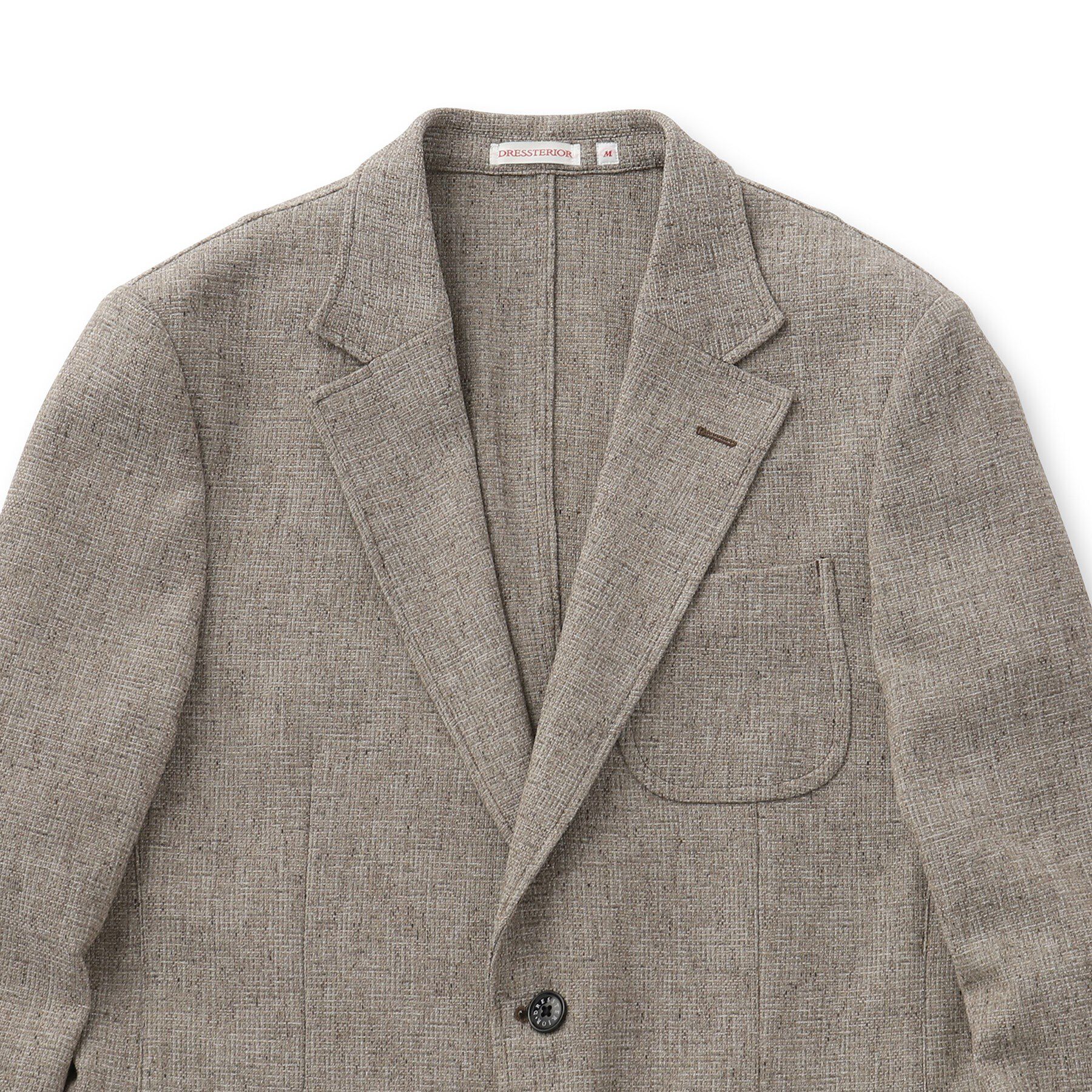 DRESSTERIOR「ミックスツイード ジャケット」|テーラードジャケット|