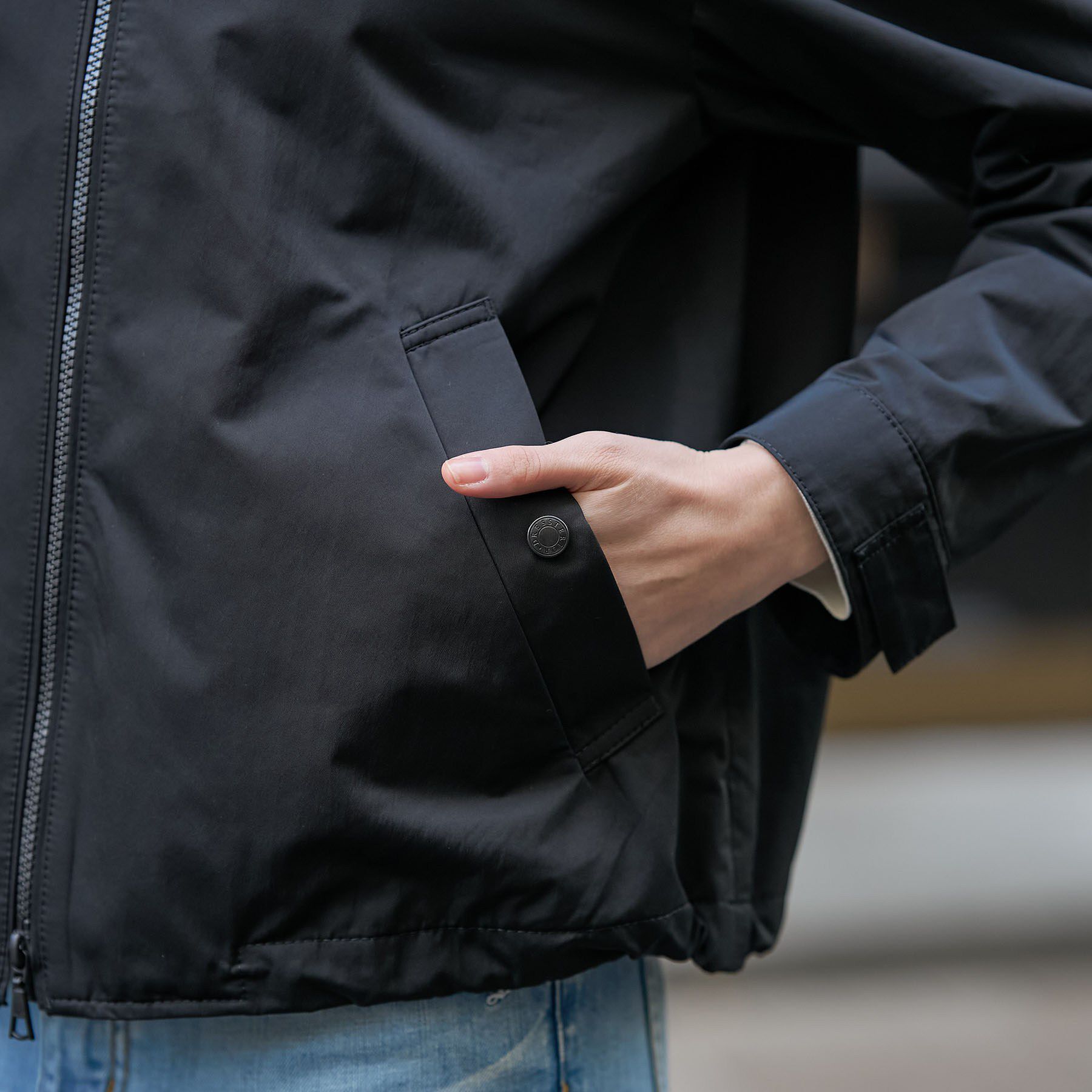 DRESSTERIOR「【撥水素材】レインマウンテンパーカー」|ブルゾン・スタジャン|