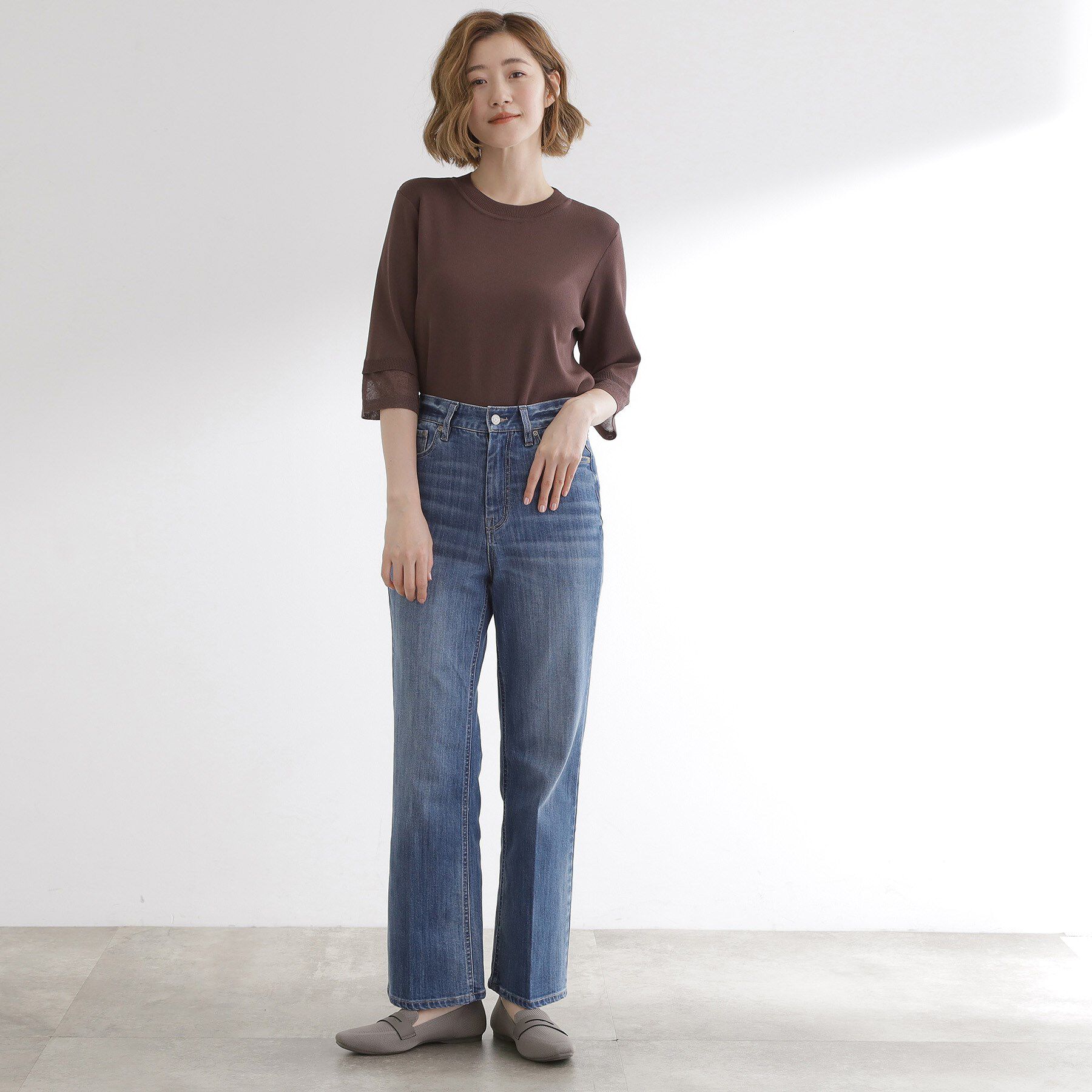 grove「【人間工学】洗えるニットローファー」|その他|