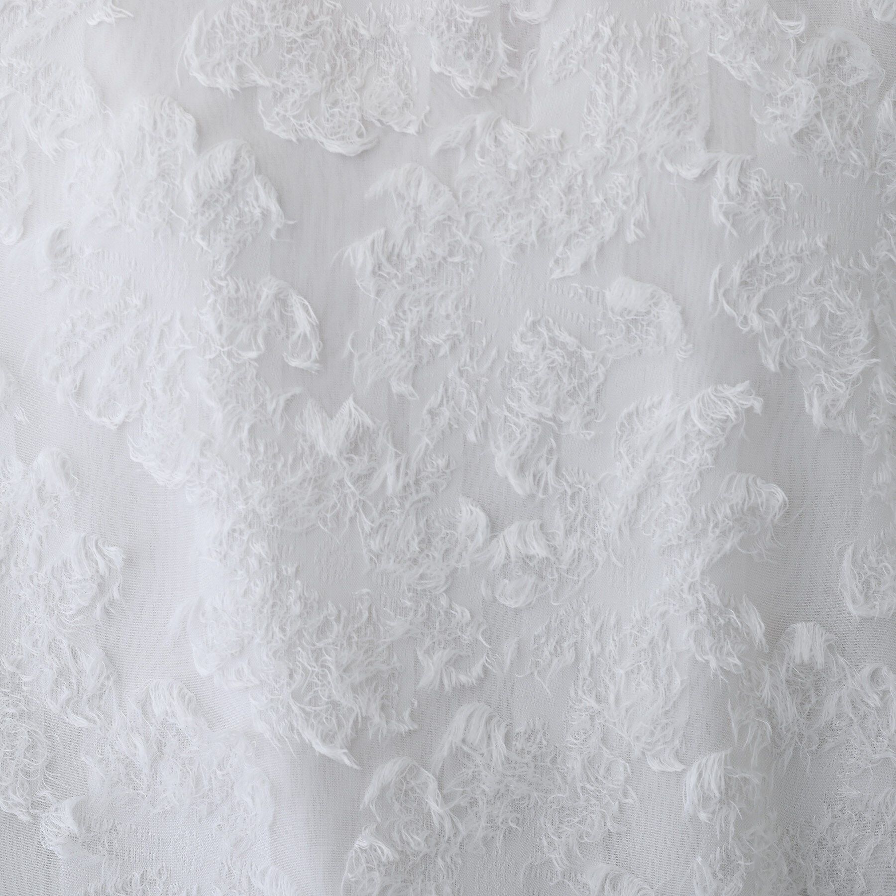 INDIVI「【トレンド／華やか】フリンジカットジャカードトップス」|シャツ・ブラウス|