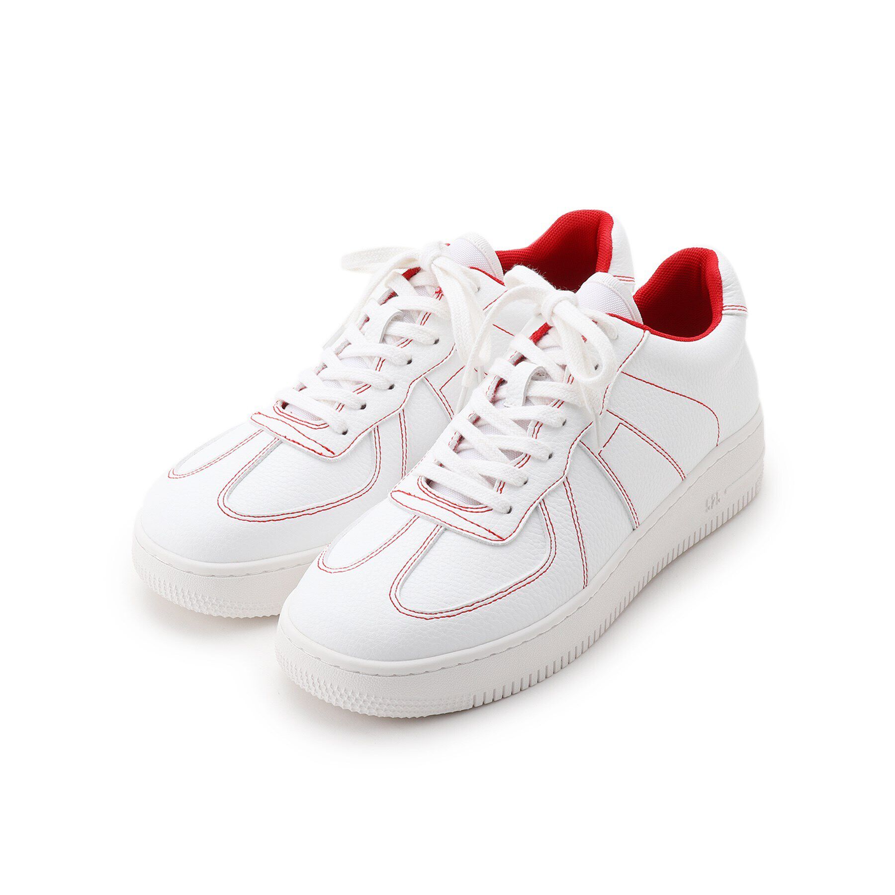 40CARATS&525「40ct&525 レザー スニーカー」|スニーカー|ﾎﾜｲﾄ(101)