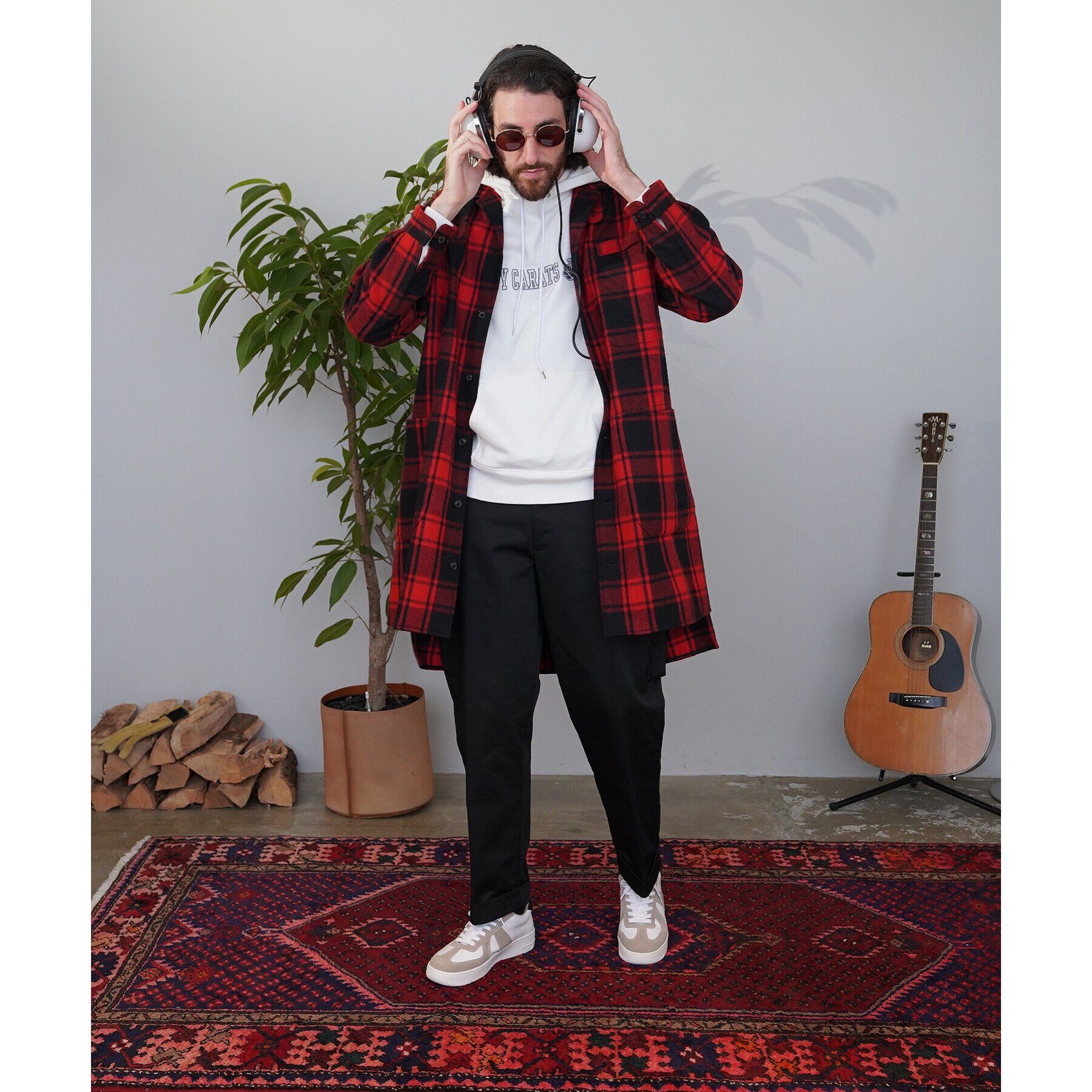 40CARATS&525「40ct&525 レザー スニーカー」|スニーカー|