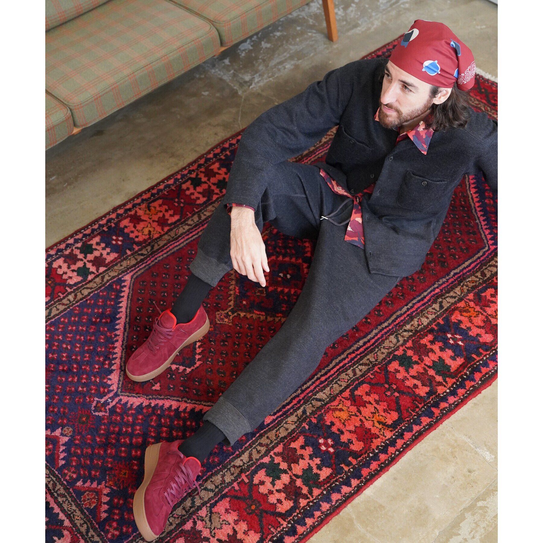 40CARATS&525「40ct&525 レザー スニーカー」|スニーカー|