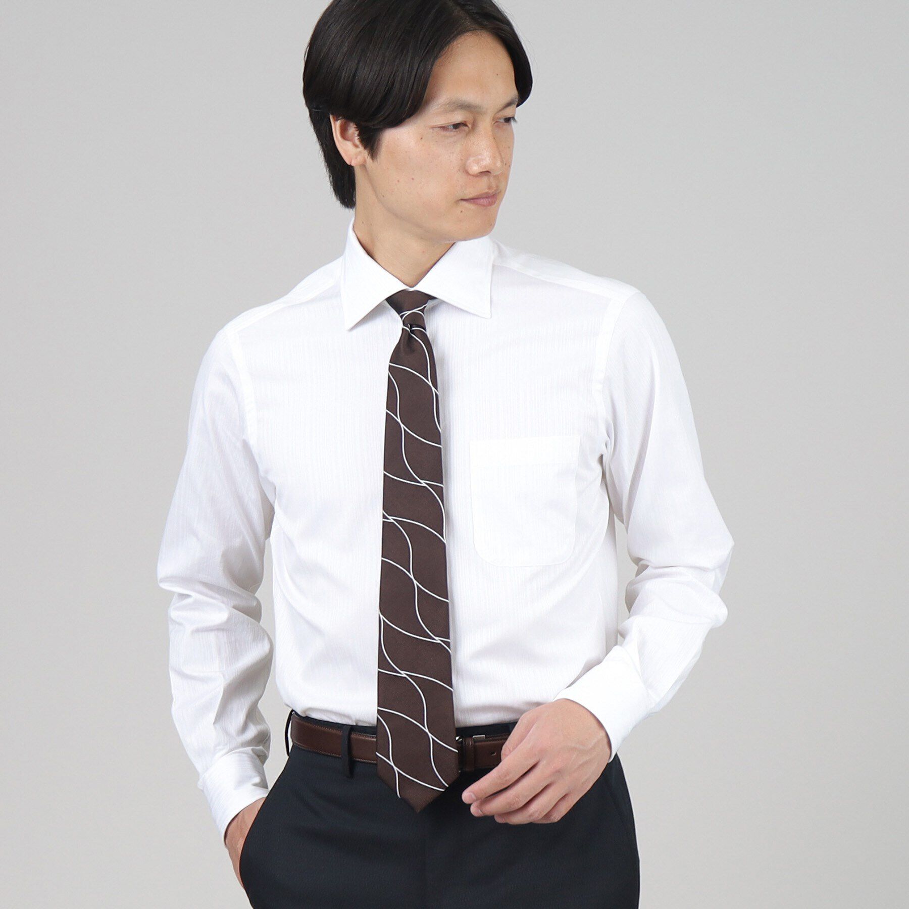 TAKEO KIKUCHI「シャドー オルタネート シャツ」|シャツ・ブラウス|