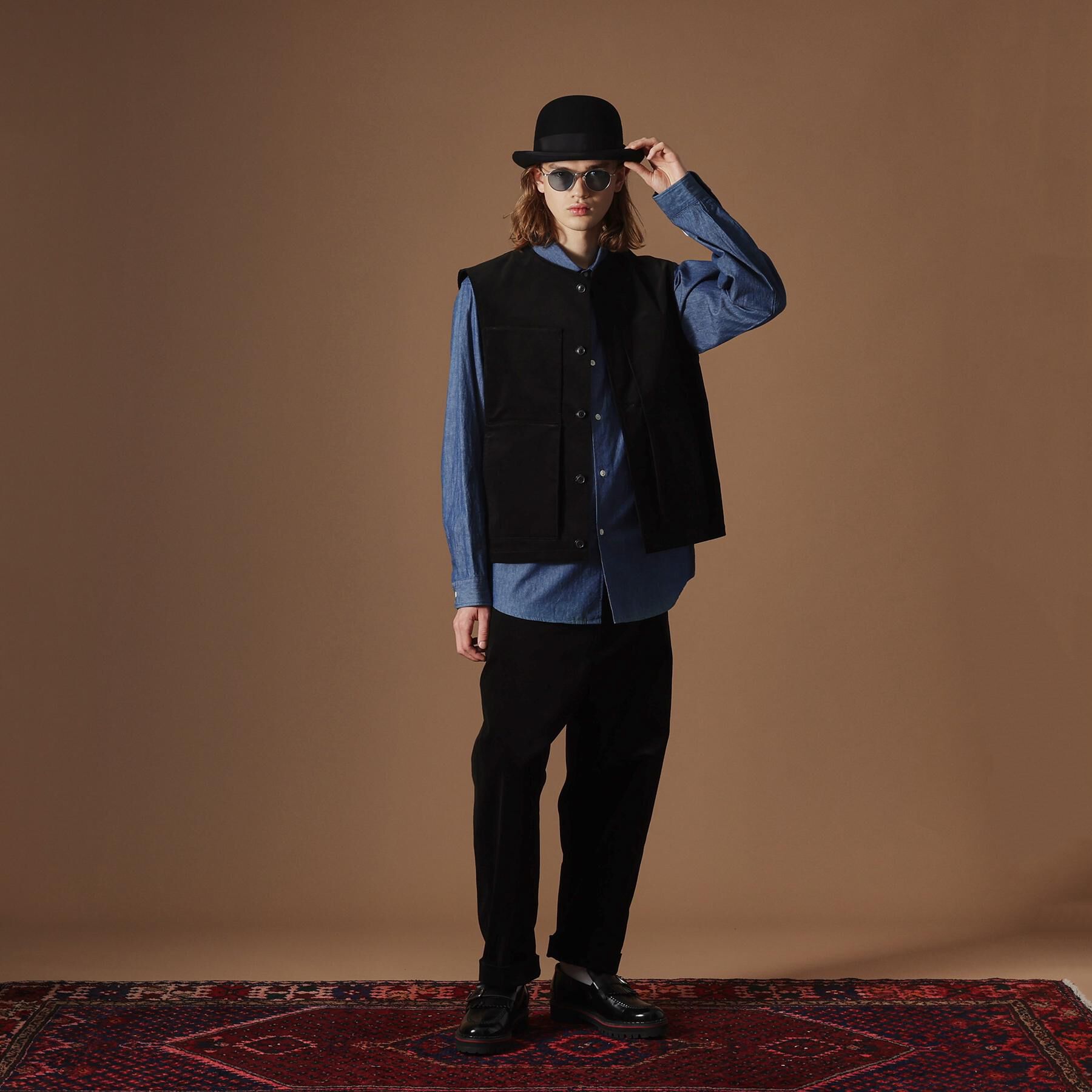 40CARATS&525「【Sサイズ～】コーデュロイ4パッチポケットヴェスト」|ベスト・ジレ|