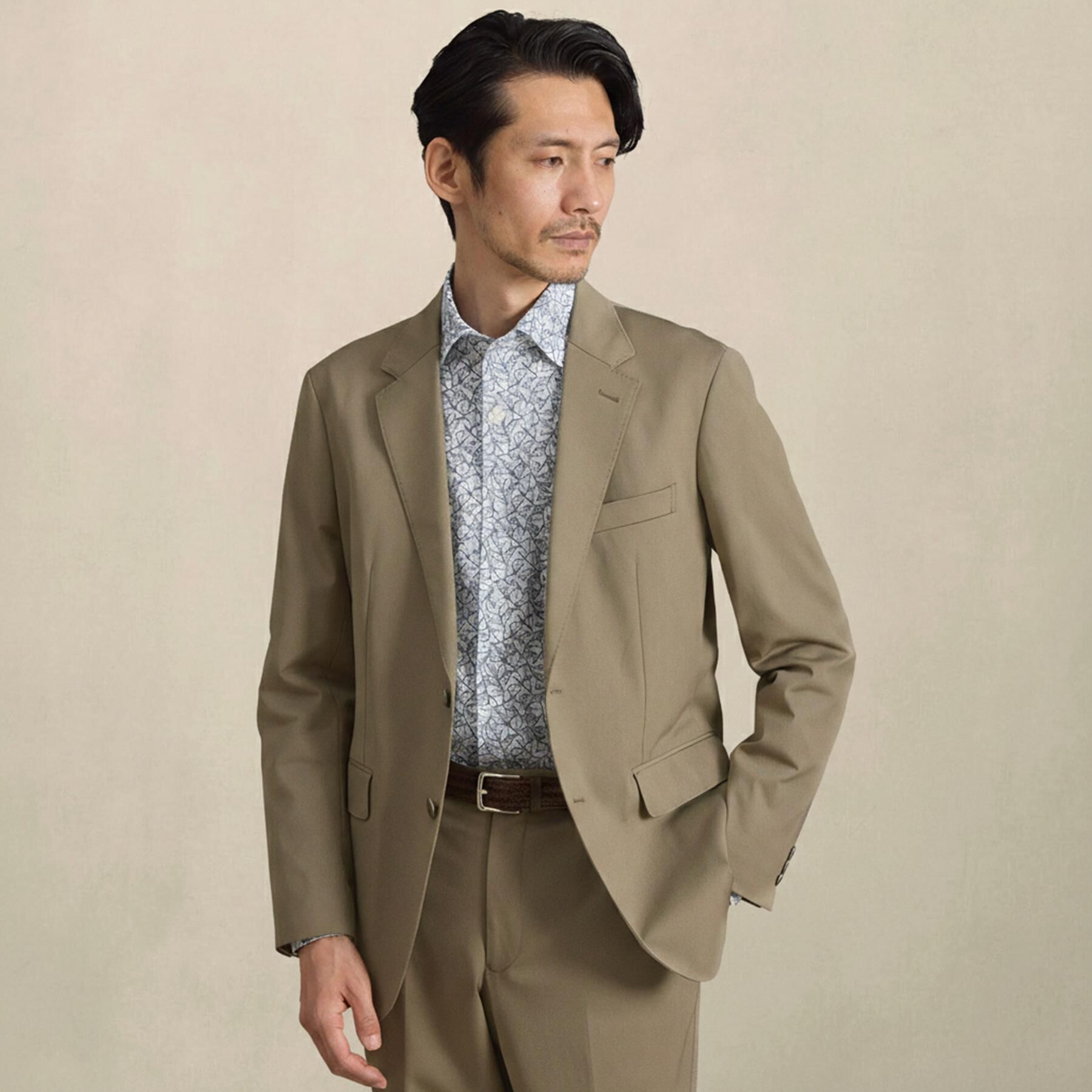 TAKEO KIKUCHI「None Of Stress ライト ジャケット」|テーラードジャケット|ピンクベージュ(05