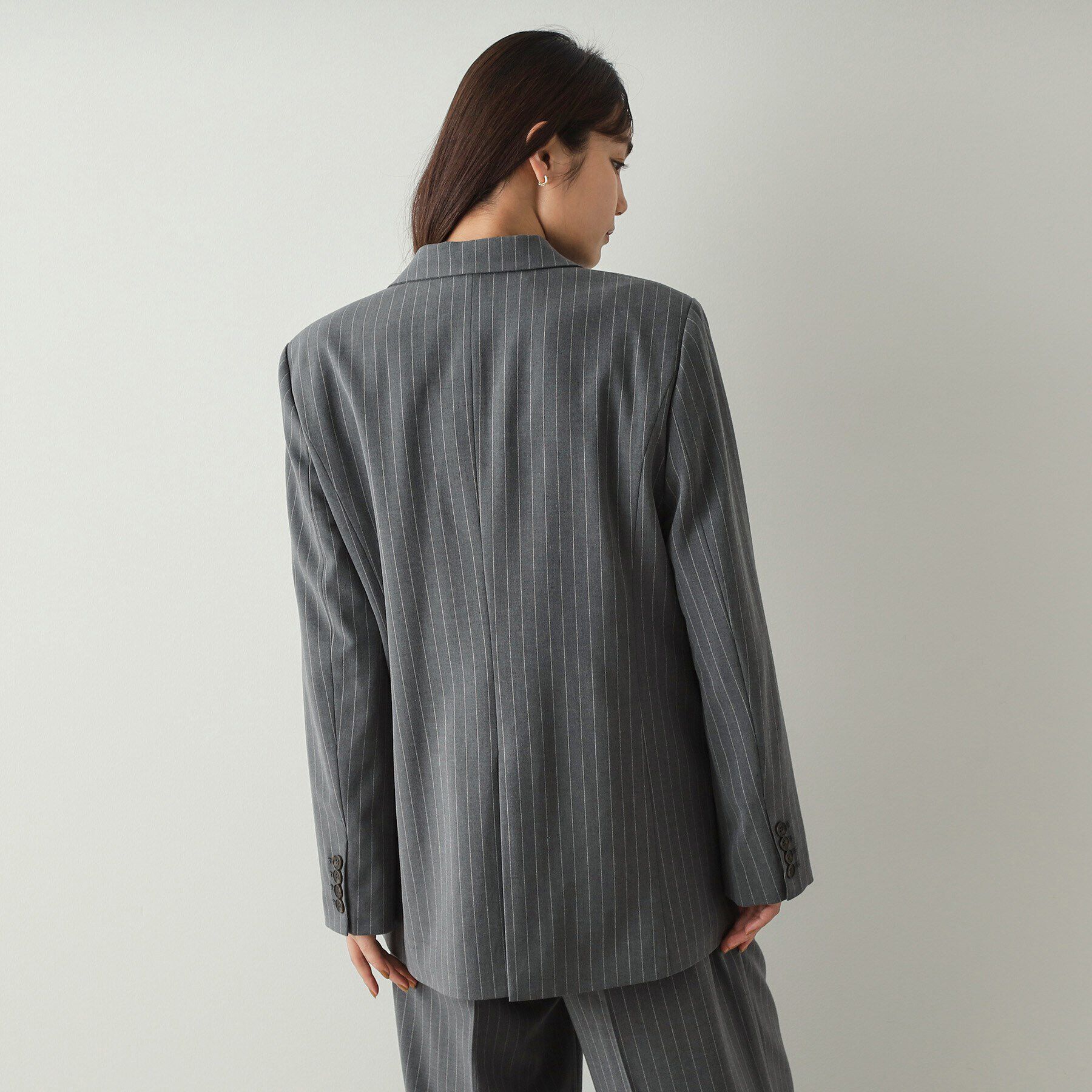 OPAQUE.CLIP「ダブルテーラードジャケット【洗える】」|テーラードジャケット|