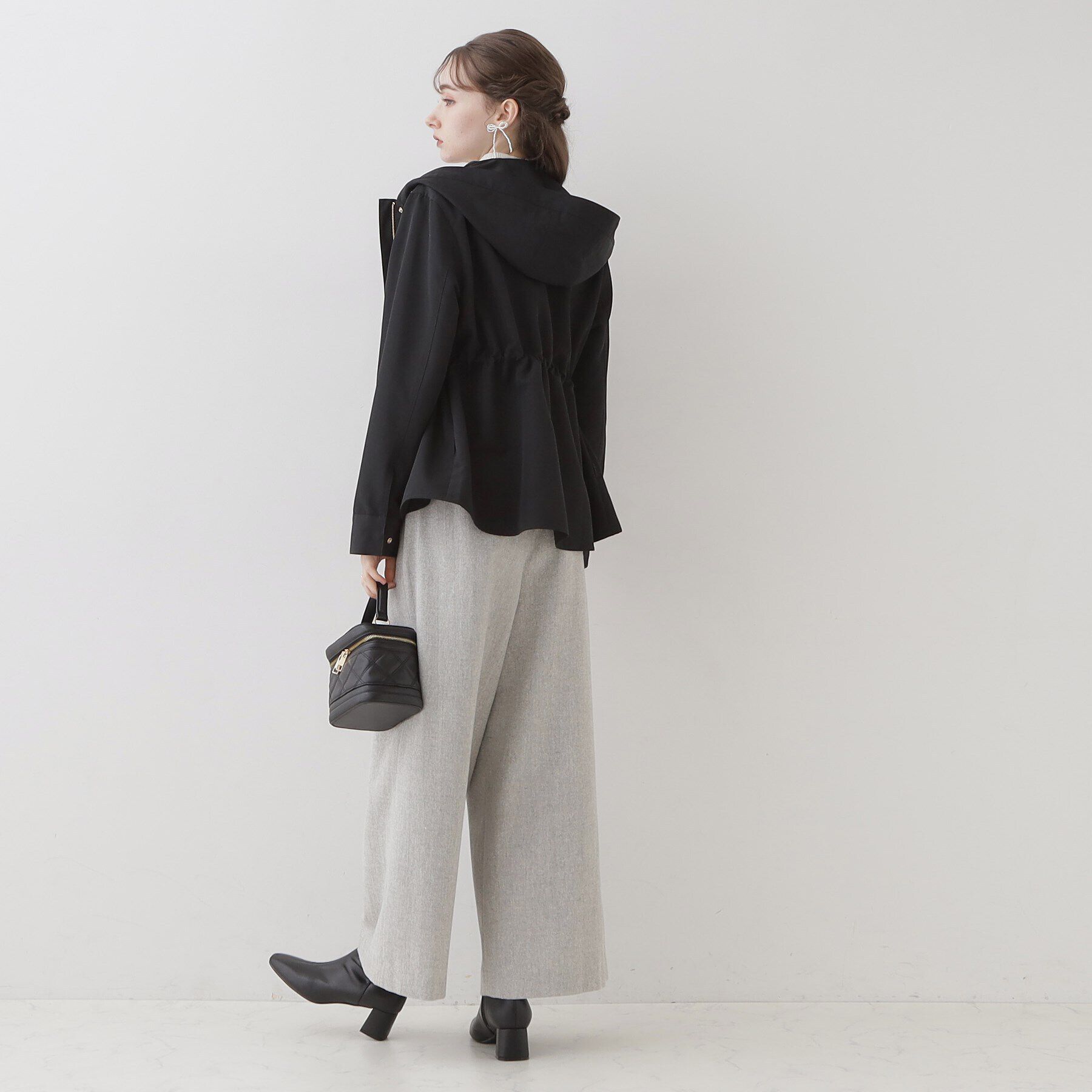 Couture broach「【愛されマンパ】ハートキルトライナー付マウンテンパーカ」|ブルゾン・スタジャン|