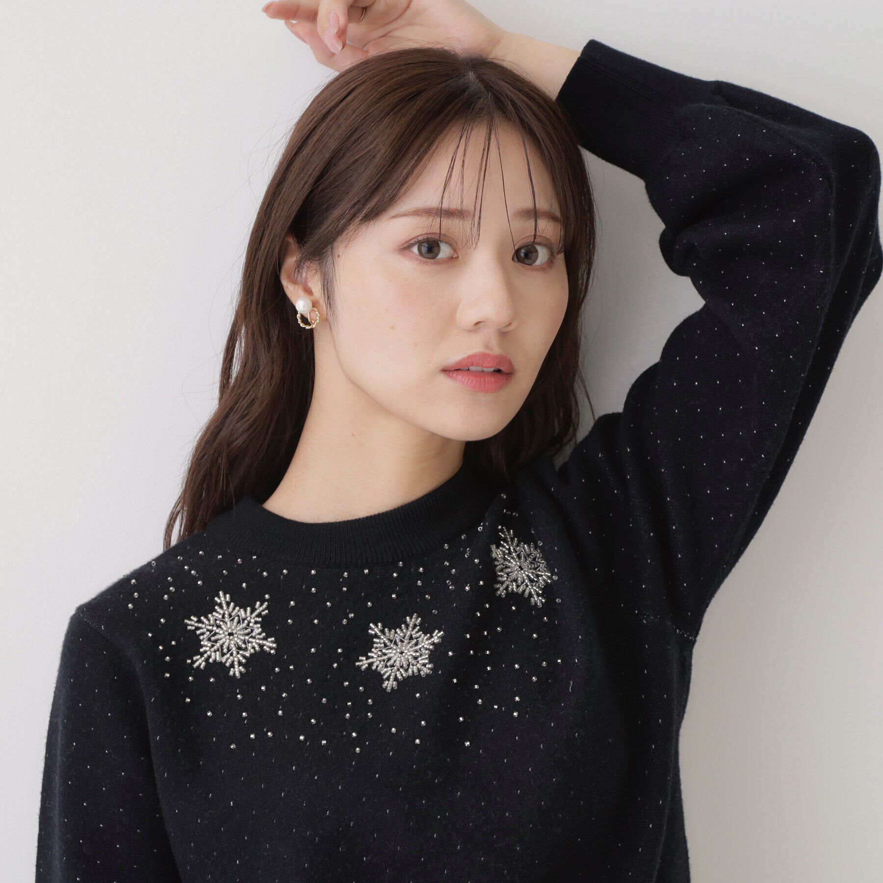 Couture broach「【冬の映えニット】ルネージュエンブロニット」|ニット・セーター|