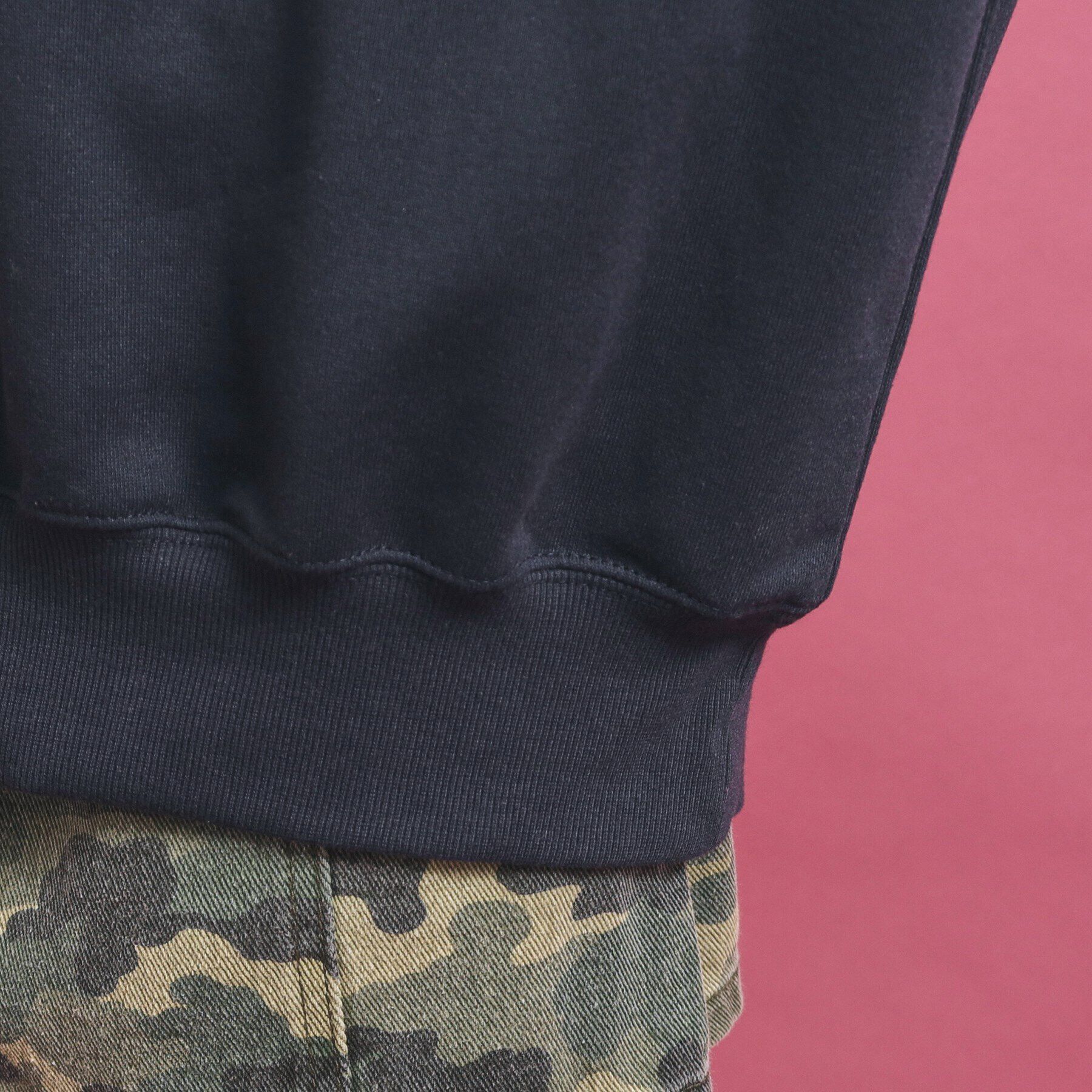 PINK-latte「ナンバリング配色切替プルオーバー」|その他|