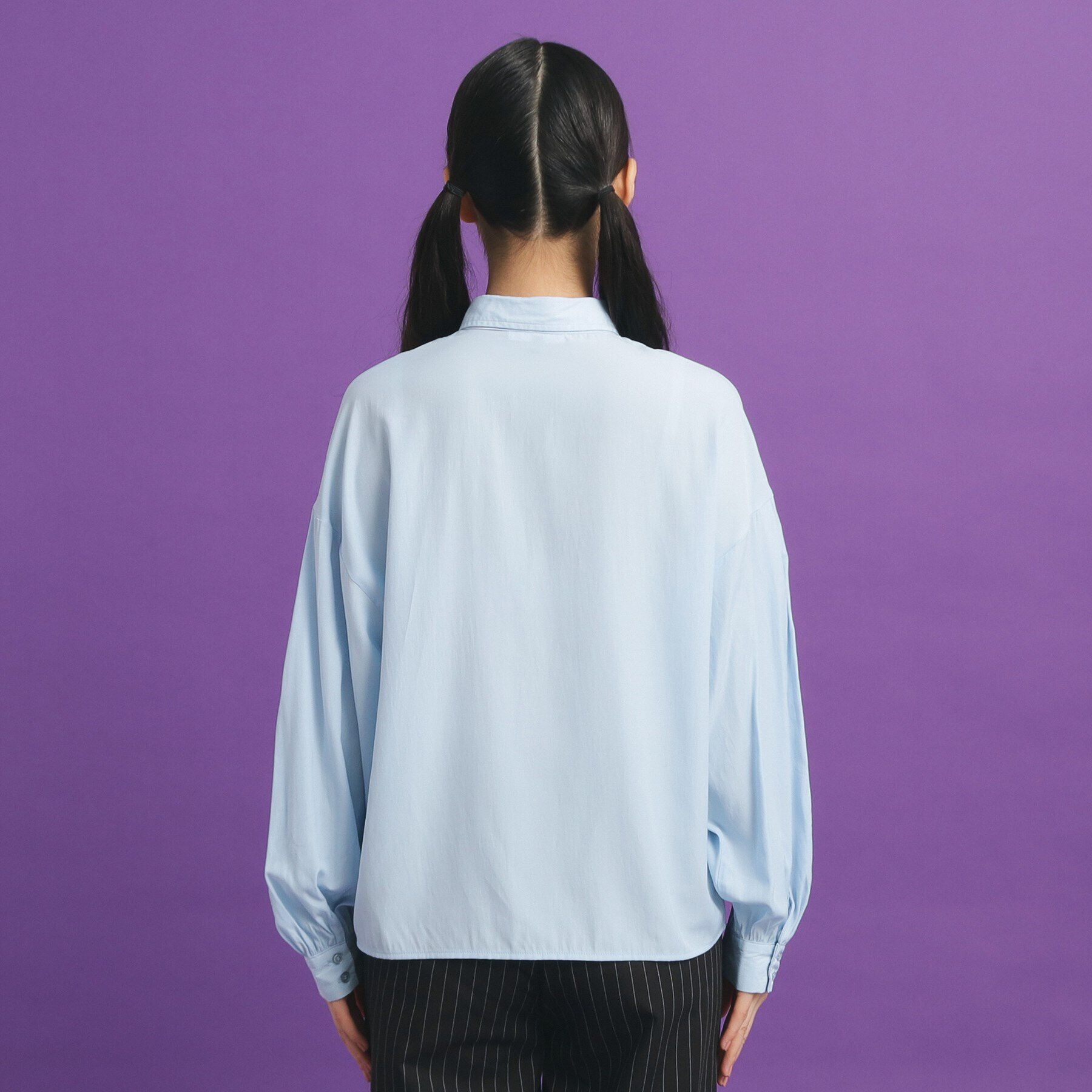 PINK-latte「リボンタイ付きデザインブラウス」|シャツ・ブラウス|