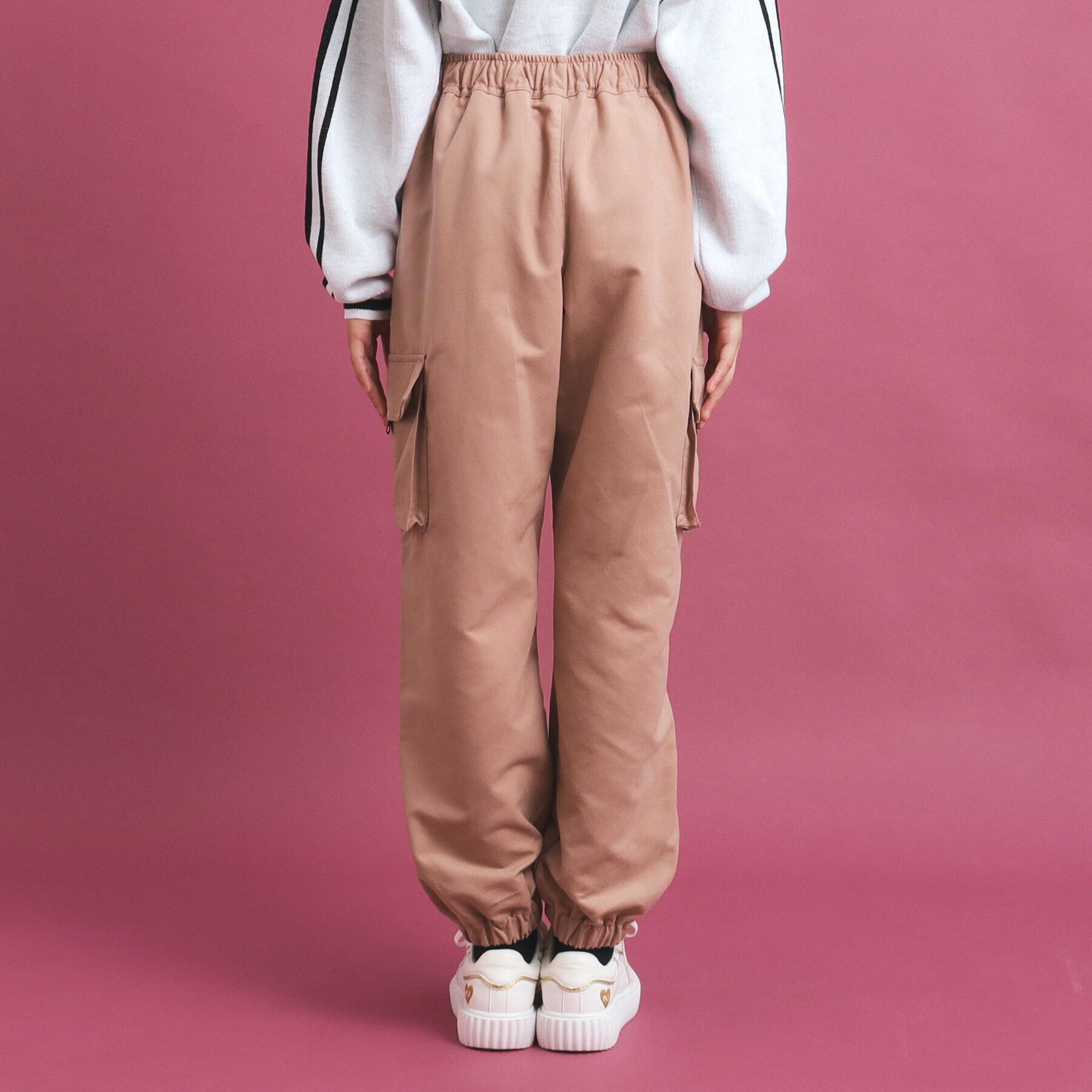 PINK-latte「ピーチ起毛カーゴパンツ」|その他|