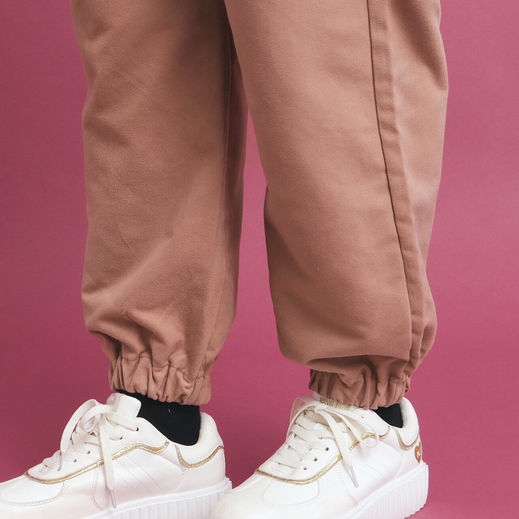 PINK-latte「ピーチ起毛カーゴパンツ」|その他|