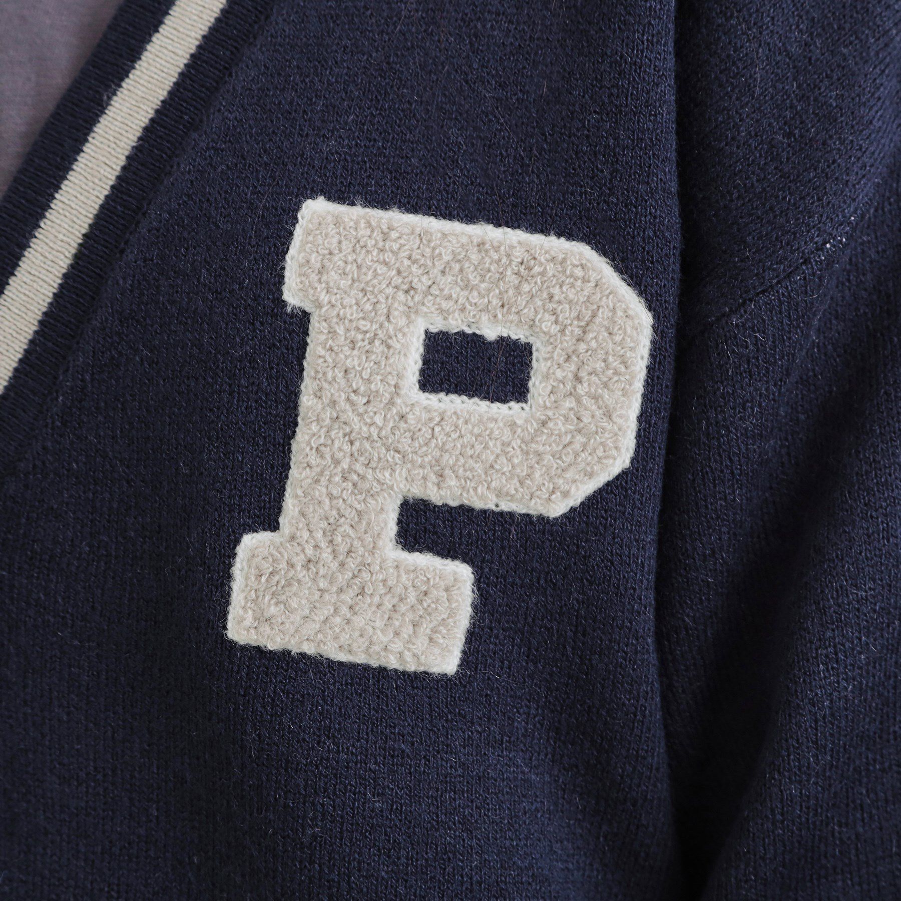 PINK-latte「ラクガキ柄ロングカーディガン」|カーディガン|