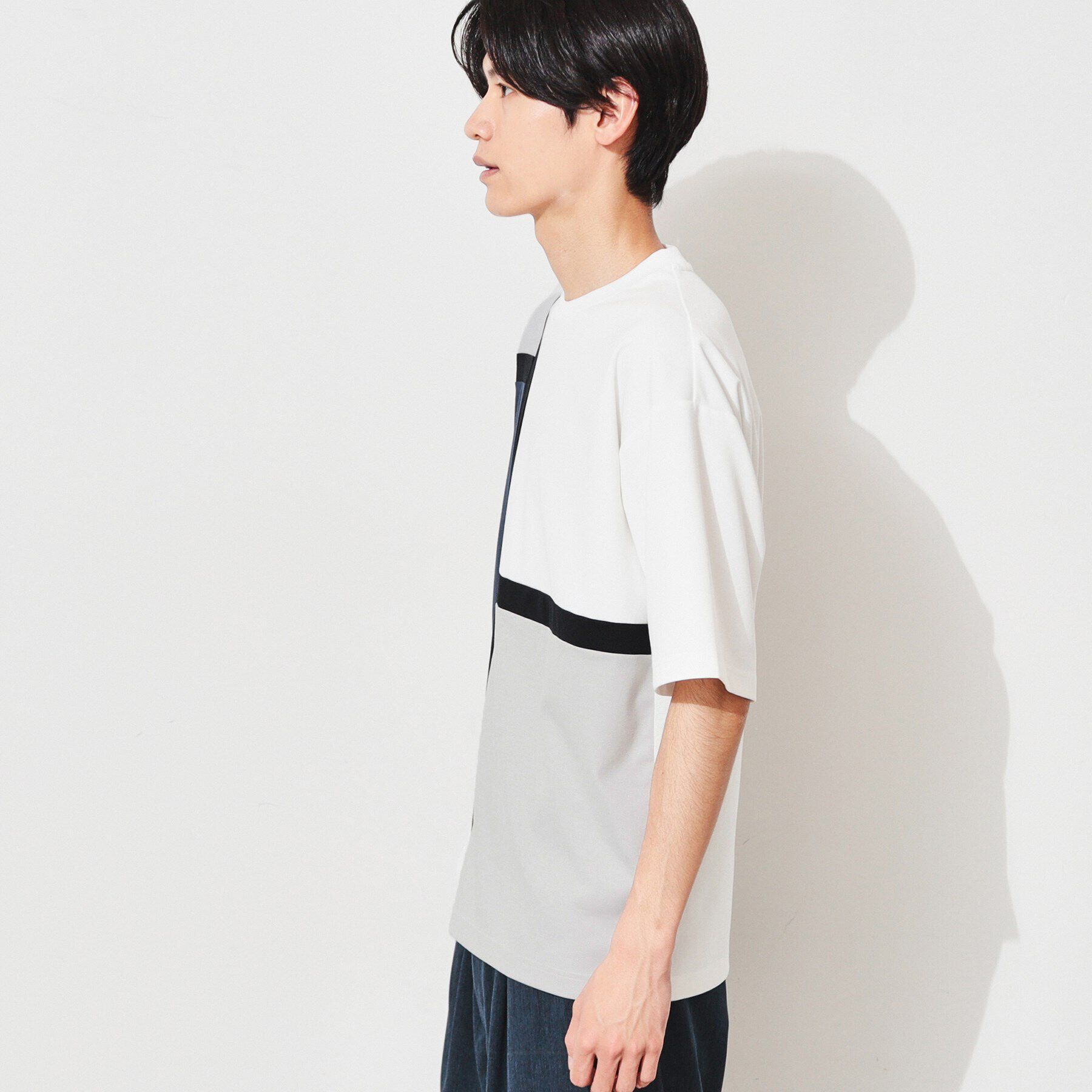 THE SHOP TK「アートフレームパターンTシャツ」|Tシャツ・カットソー|