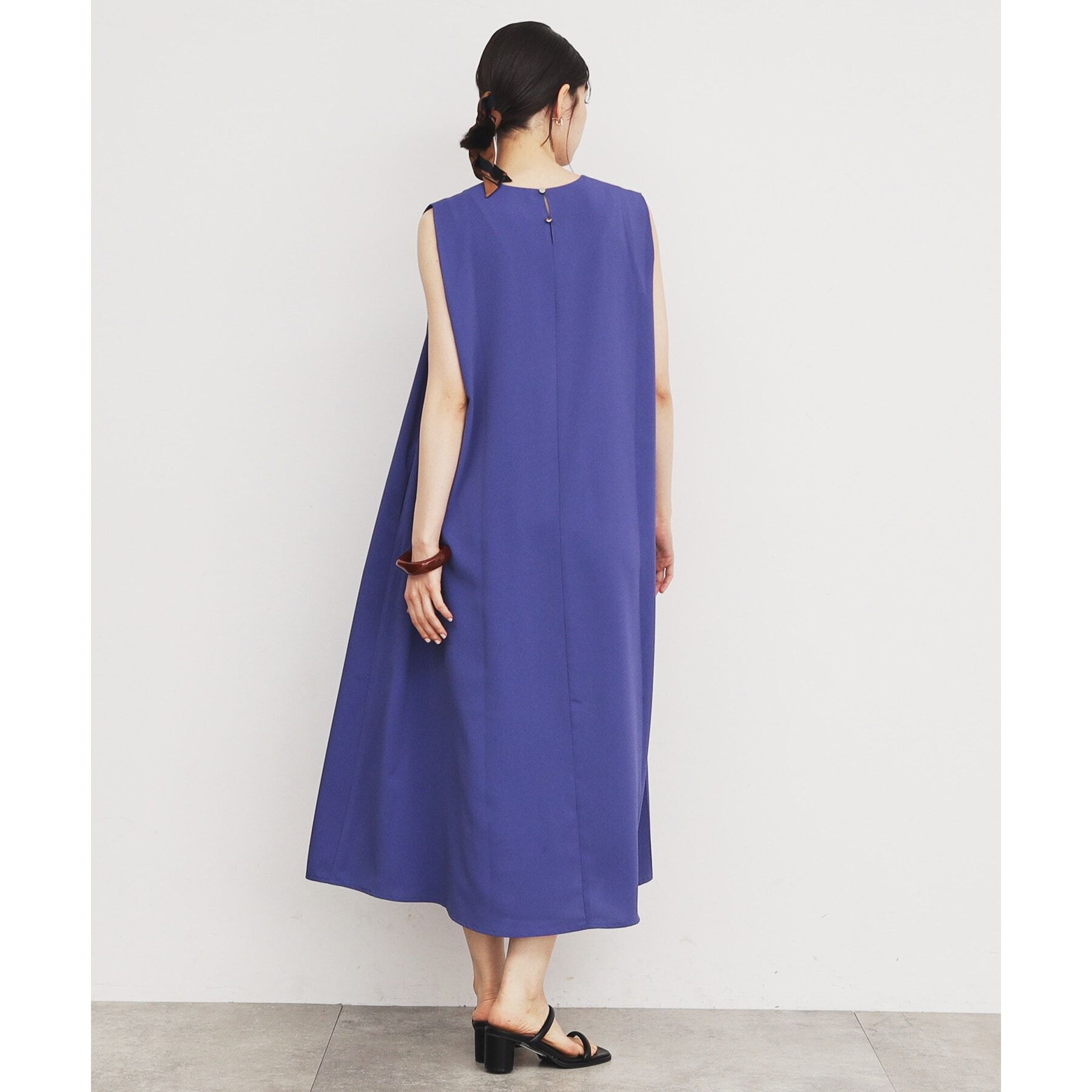 THE SHOP TK「【ラッシュガード／接触冷感／撥水／UVケア／洗える】MIZUGIWA_ノースリーブワンピース」|ワンピース|