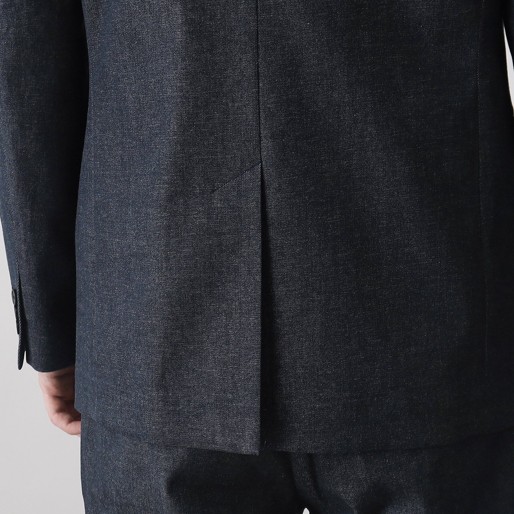 THE SHOP TK「エバーデニムジャケット【セットアップ可/ビジネス対応/色落ちしにくい/ストレッチ素材】」|テーラードジャケット|