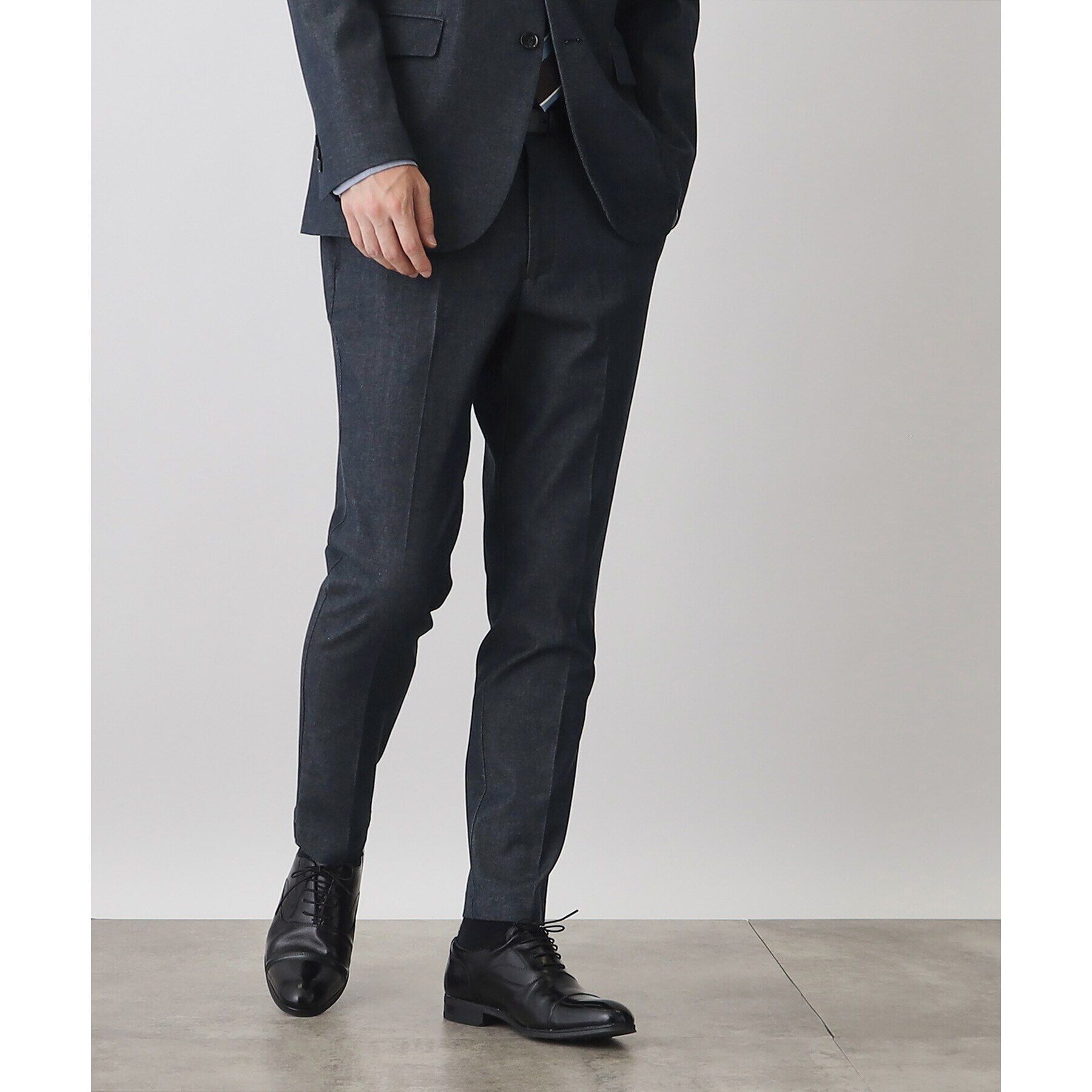 THE SHOP TK「エバーデニムスラックス【セットアップ可/ビジネス対応/色落ちしにくい/ストレッチ素材】」|その他|