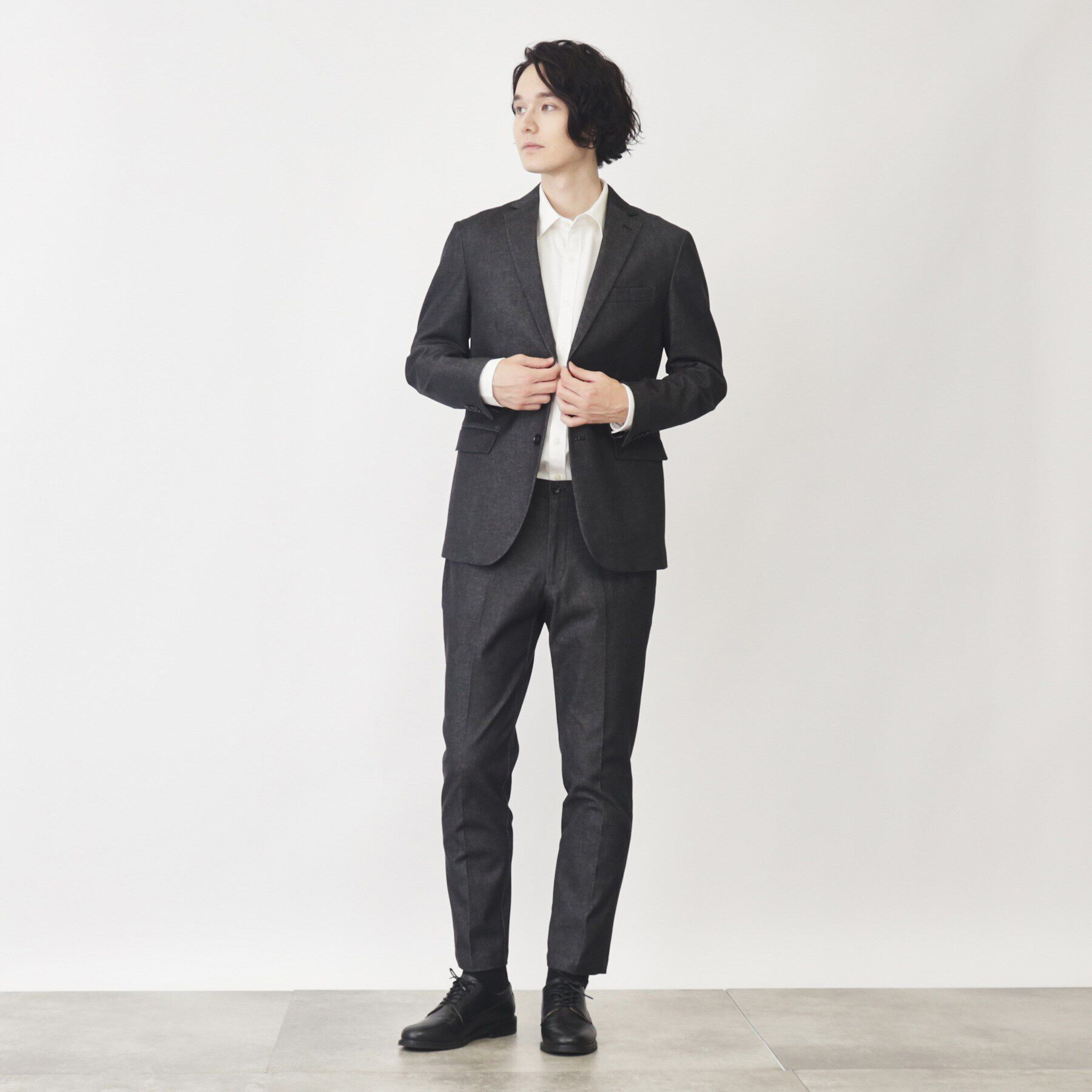 THE SHOP TK「エバーデニムスラックス【セットアップ可/ビジネス対応/色落ちしにくい/ストレッチ素材】」|その他|