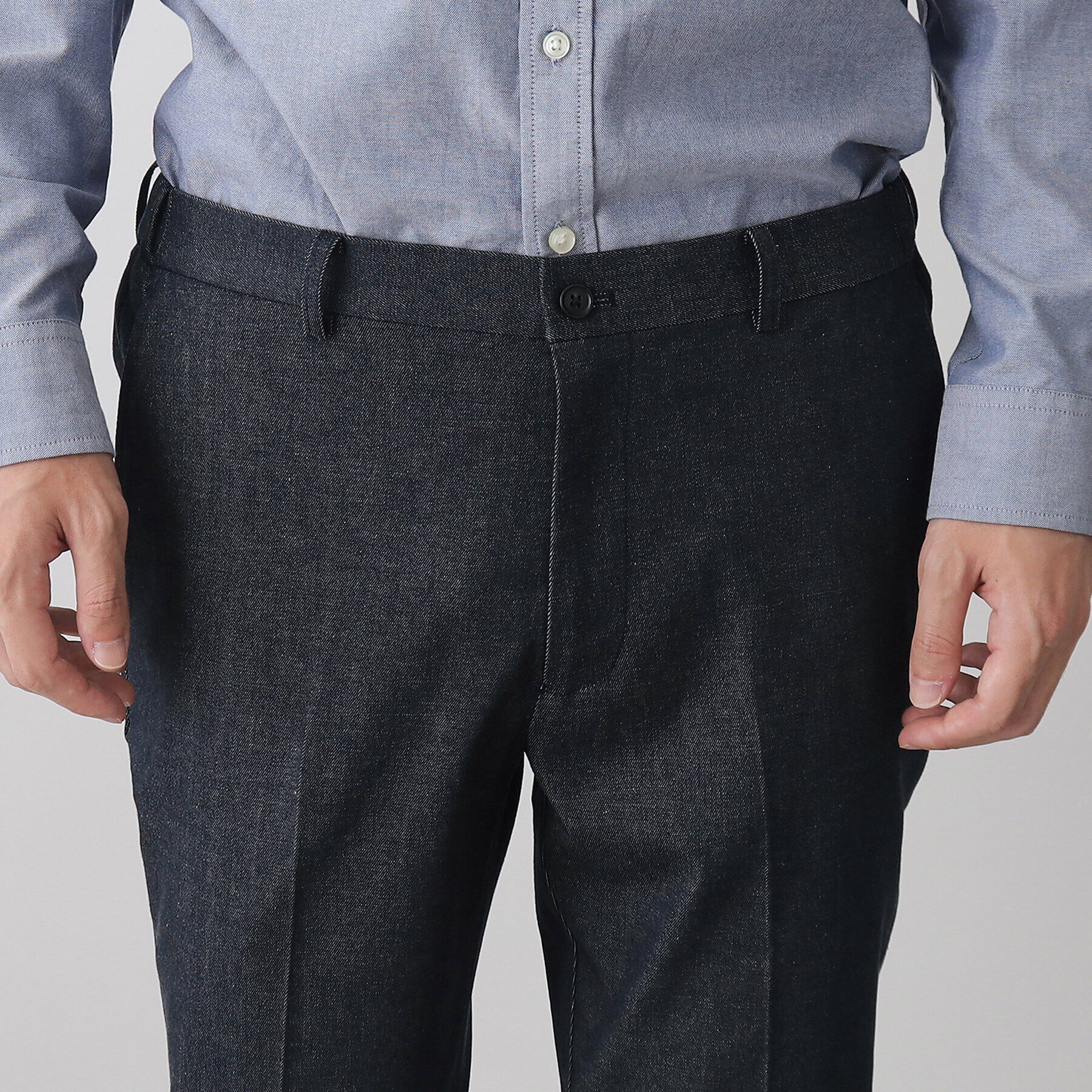 THE SHOP TK「エバーデニムスラックス【セットアップ可/ビジネス対応/色落ちしにくい/ストレッチ素材】」|その他|