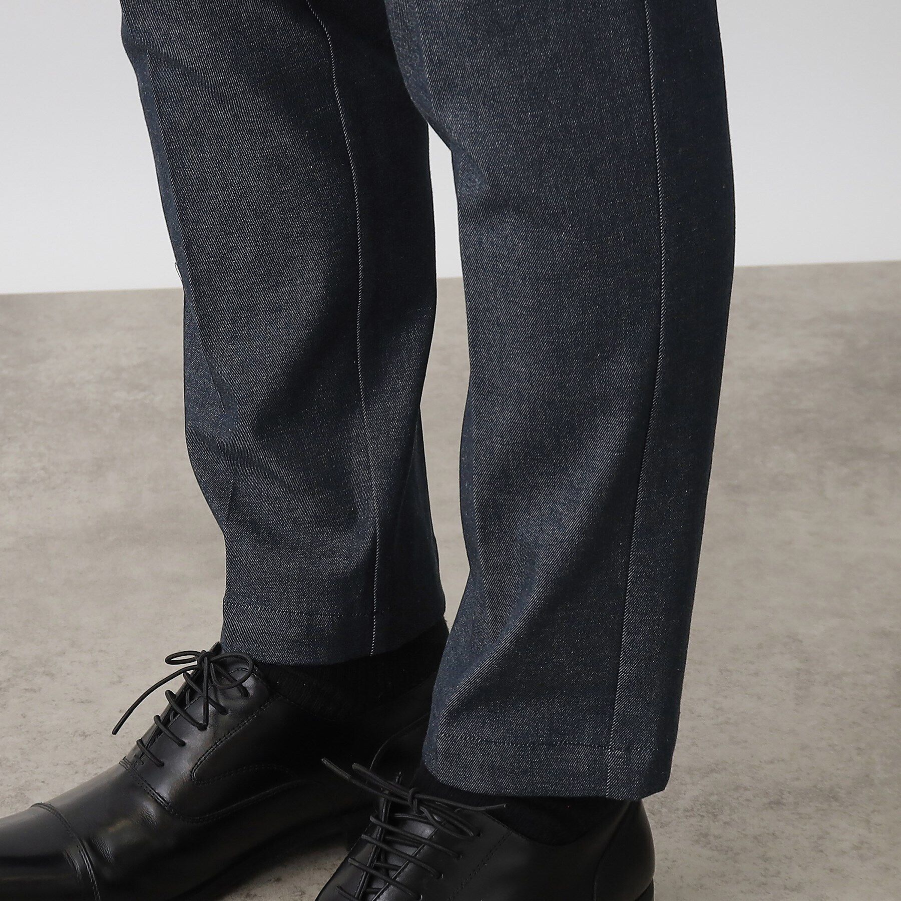 THE SHOP TK「エバーデニムスラックス【セットアップ可/ビジネス対応/色落ちしにくい/ストレッチ素材】」|その他|