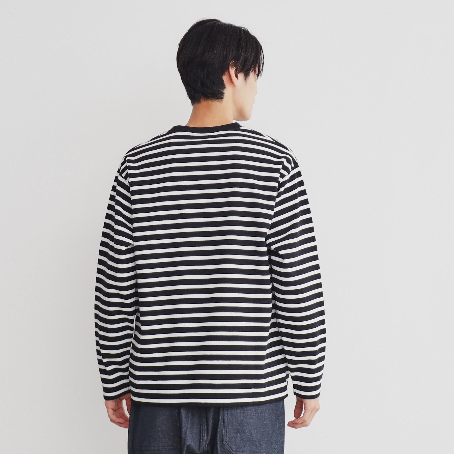 THE SHOP TK「サカリバクルーネック長袖Tシャツ」|Tシャツ・カットソー|