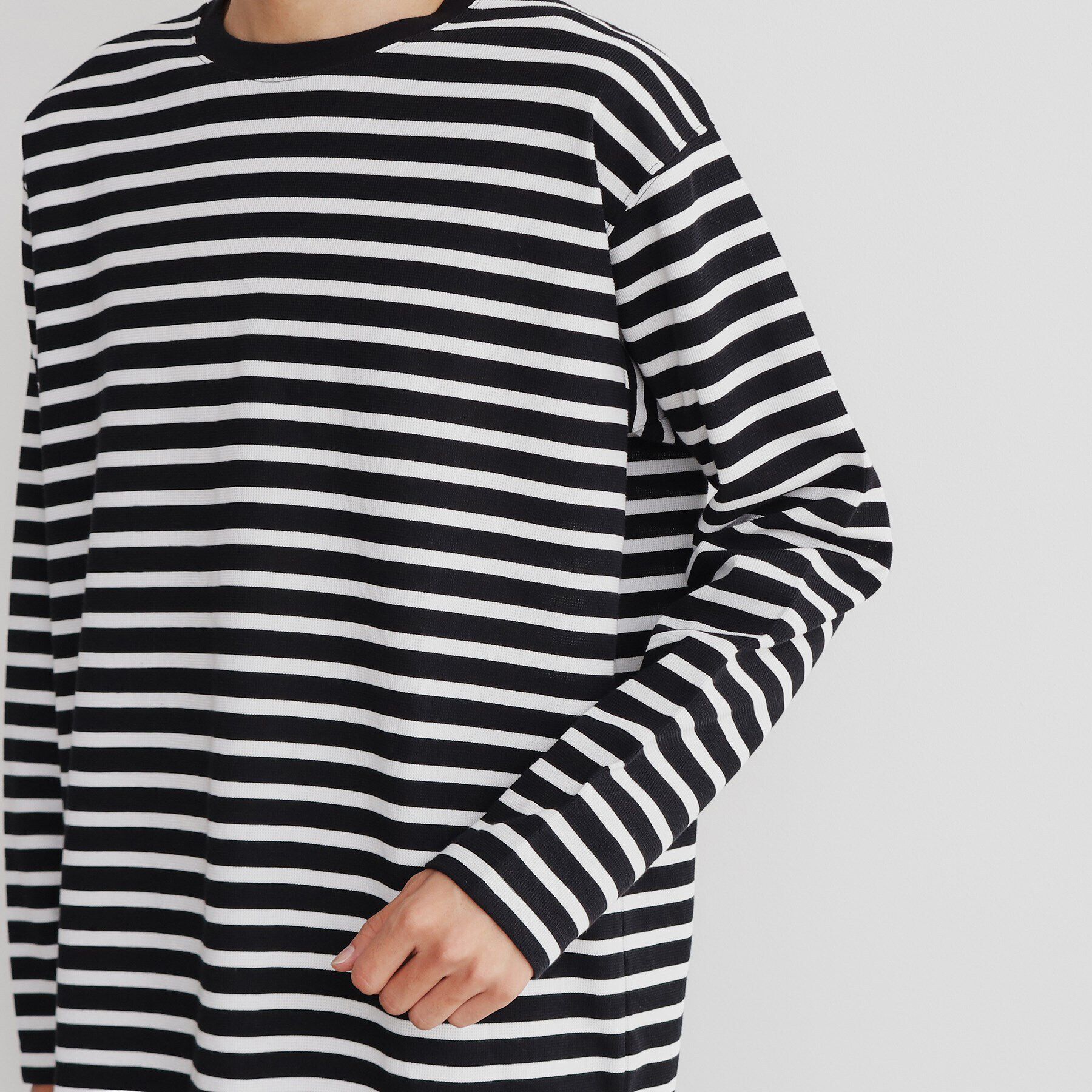 THE SHOP TK「サカリバクルーネック長袖Tシャツ」|Tシャツ・カットソー|