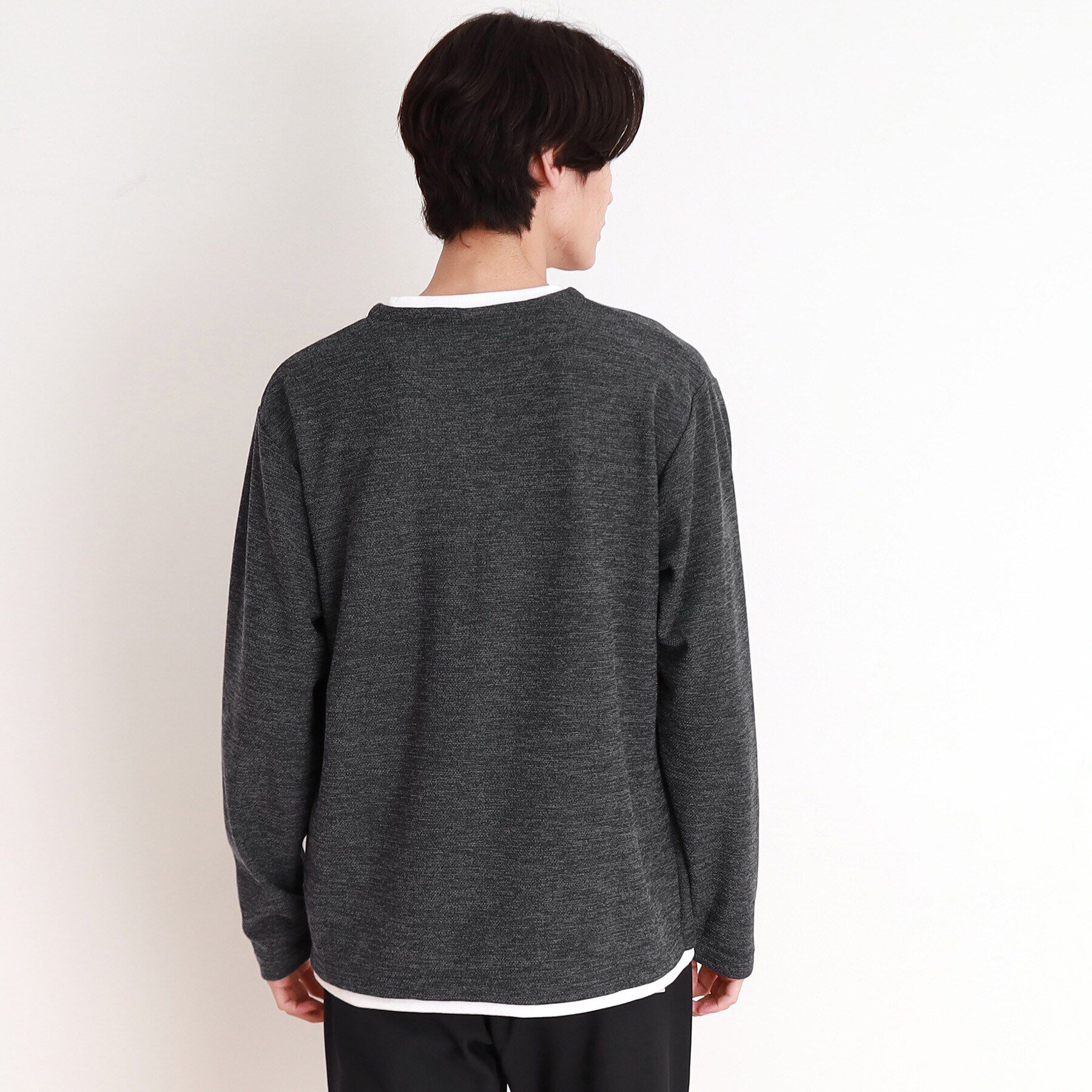 THE SHOP TK「モスフリースキーネックプルオーバー」|Tシャツ・カットソー|