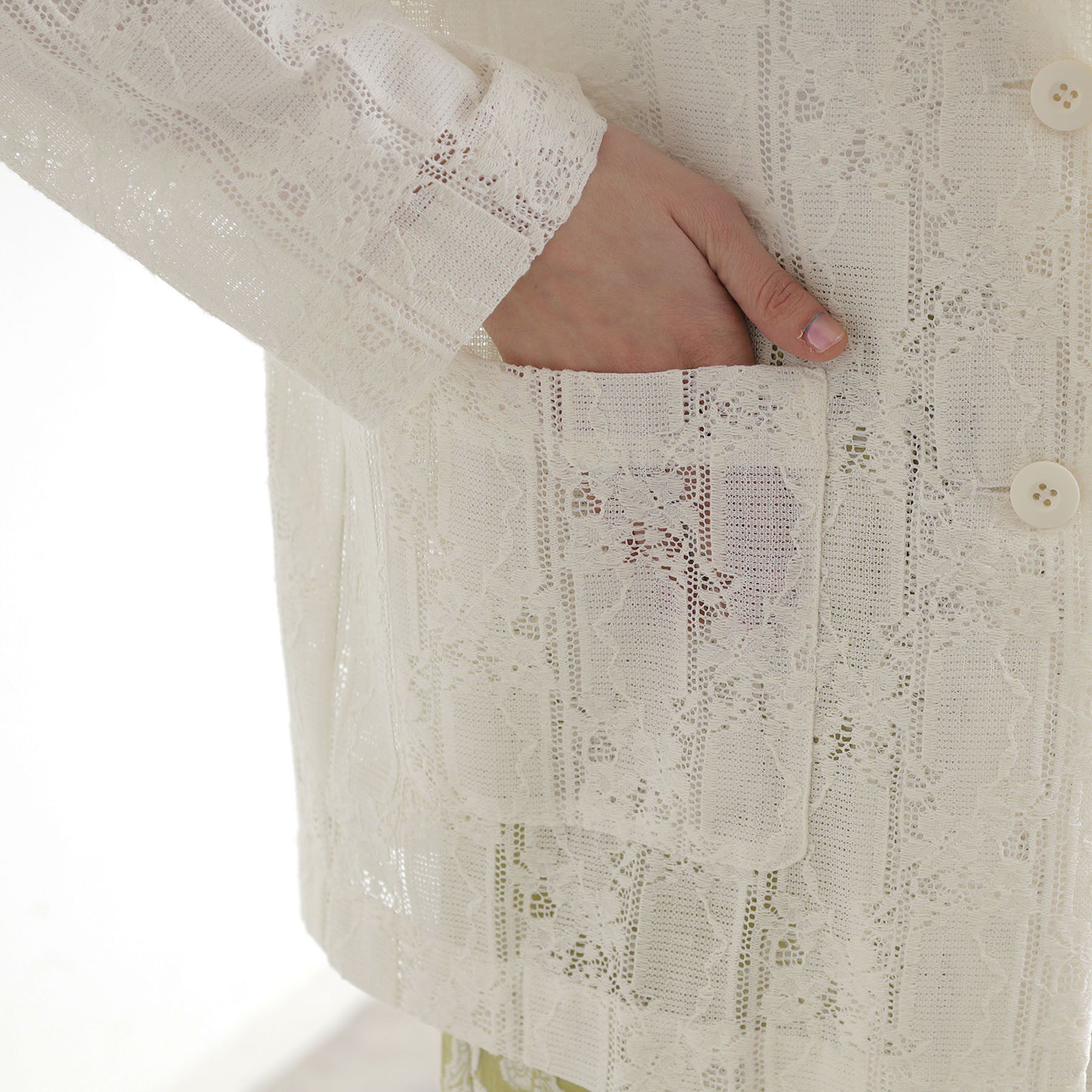 THE SHOP TK「レーステーラードジャケット」|テーラードジャケット|