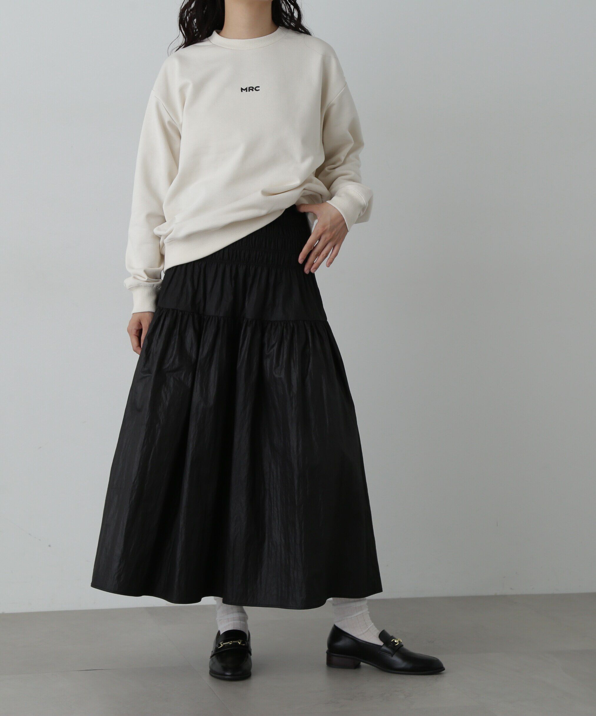  「シャイニーティアードスカート」|スカート|