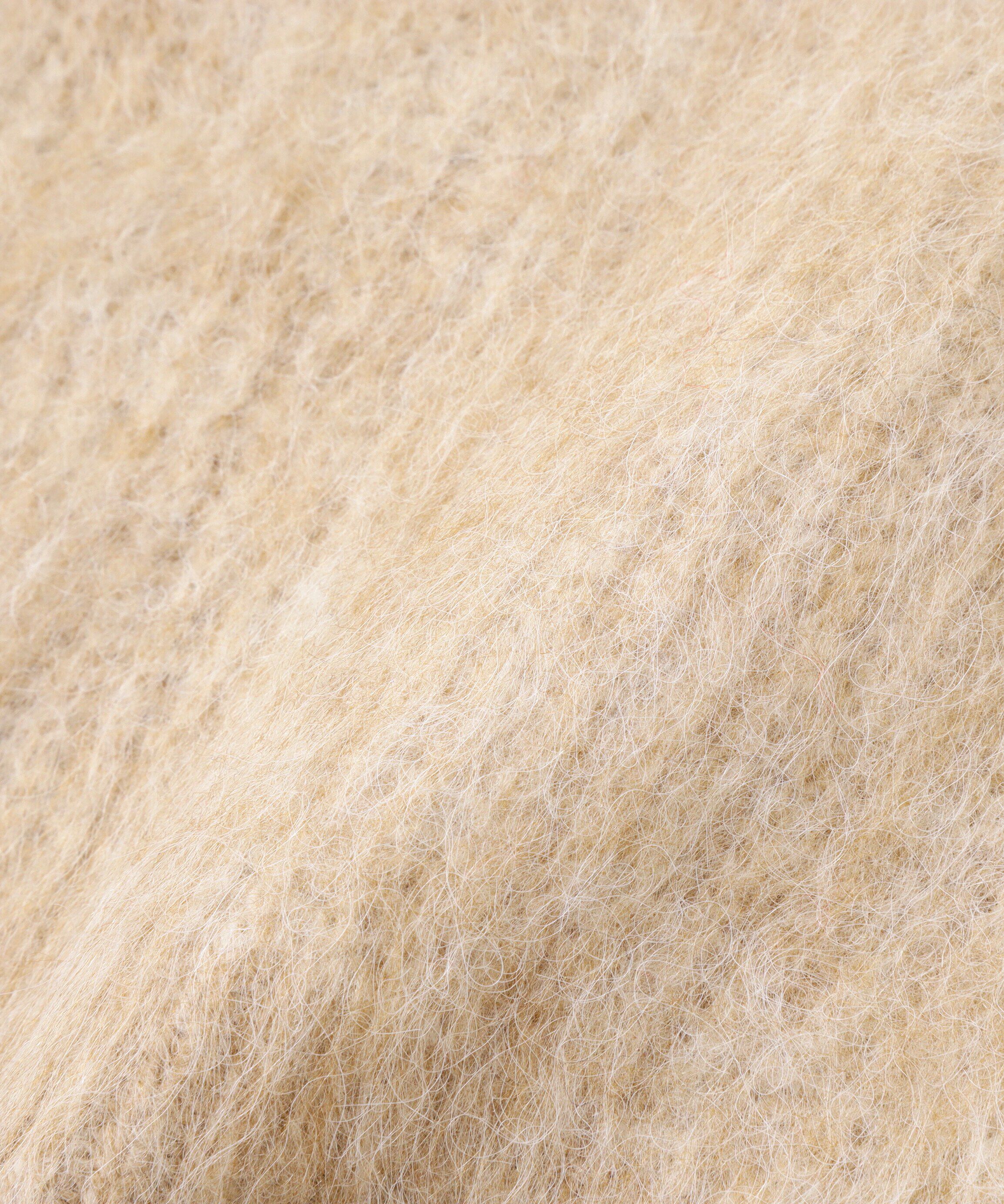  「クルーネックフェザーカーディガン 」|ニット・セーター|