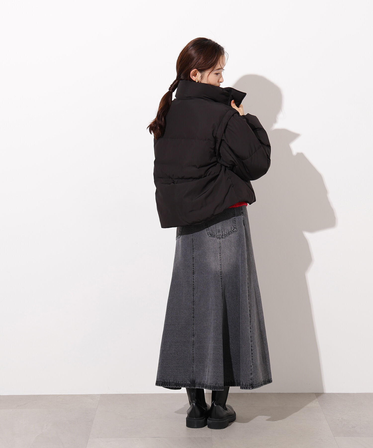  「2wayショートダウン」|ブルゾン・スタジャン|