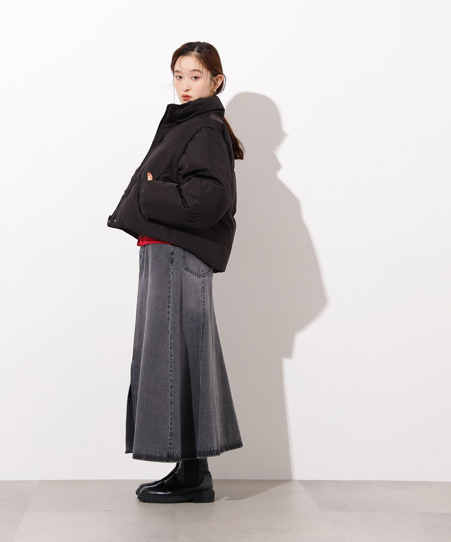  「2wayショートダウン」|ブルゾン・スタジャン|